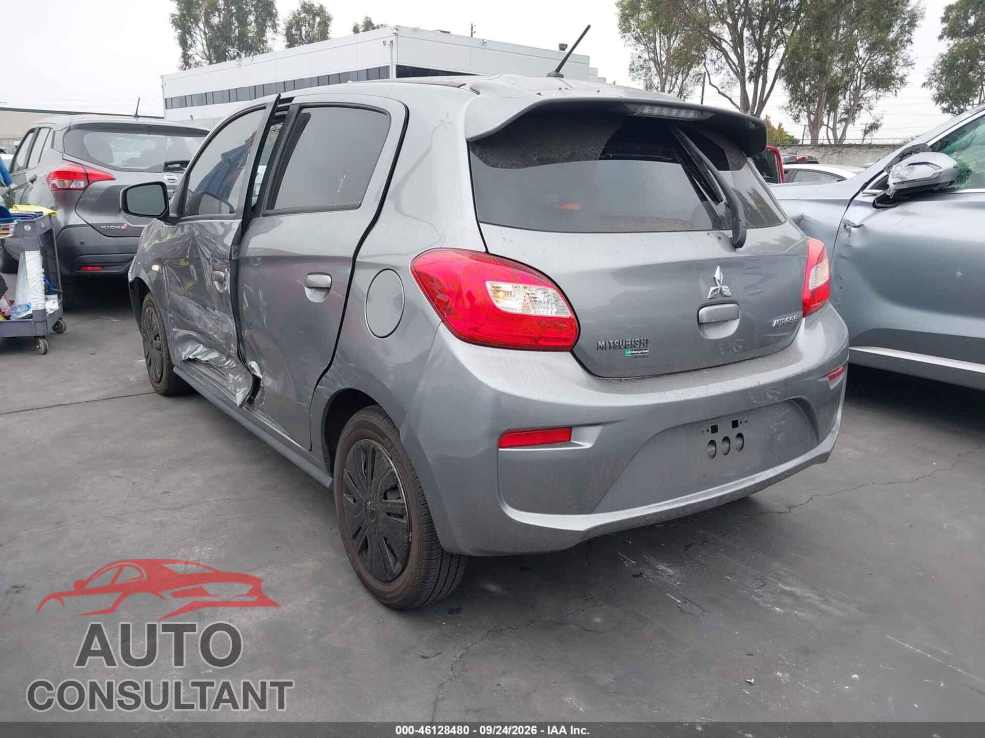MITSUBISHI MIRAGE 2017 - ML32A3HJ7HH018063