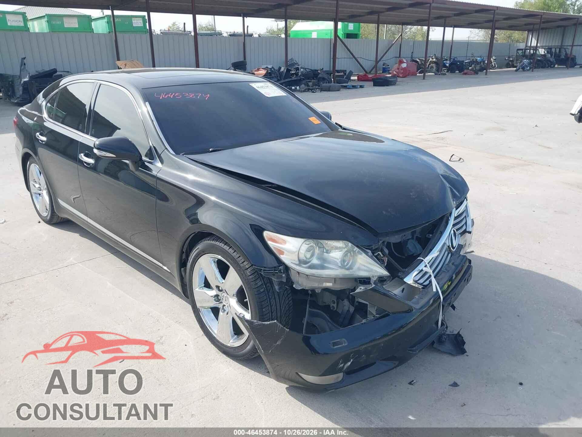 LEXUS LS 460 2010 - JTHBL5EF3A5100400