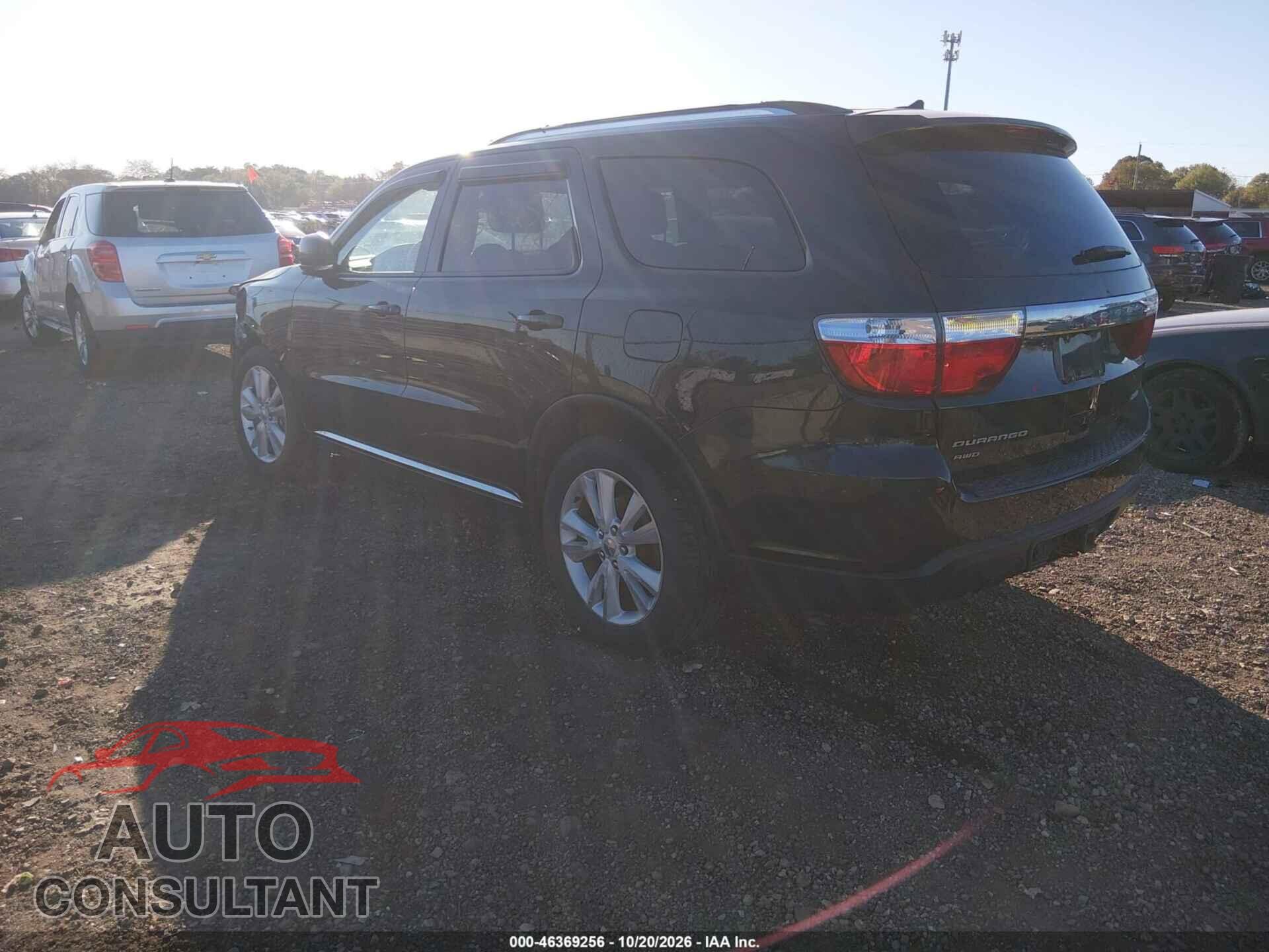 DODGE DURANGO 2012 - 1C4RDJDGXCC329820
