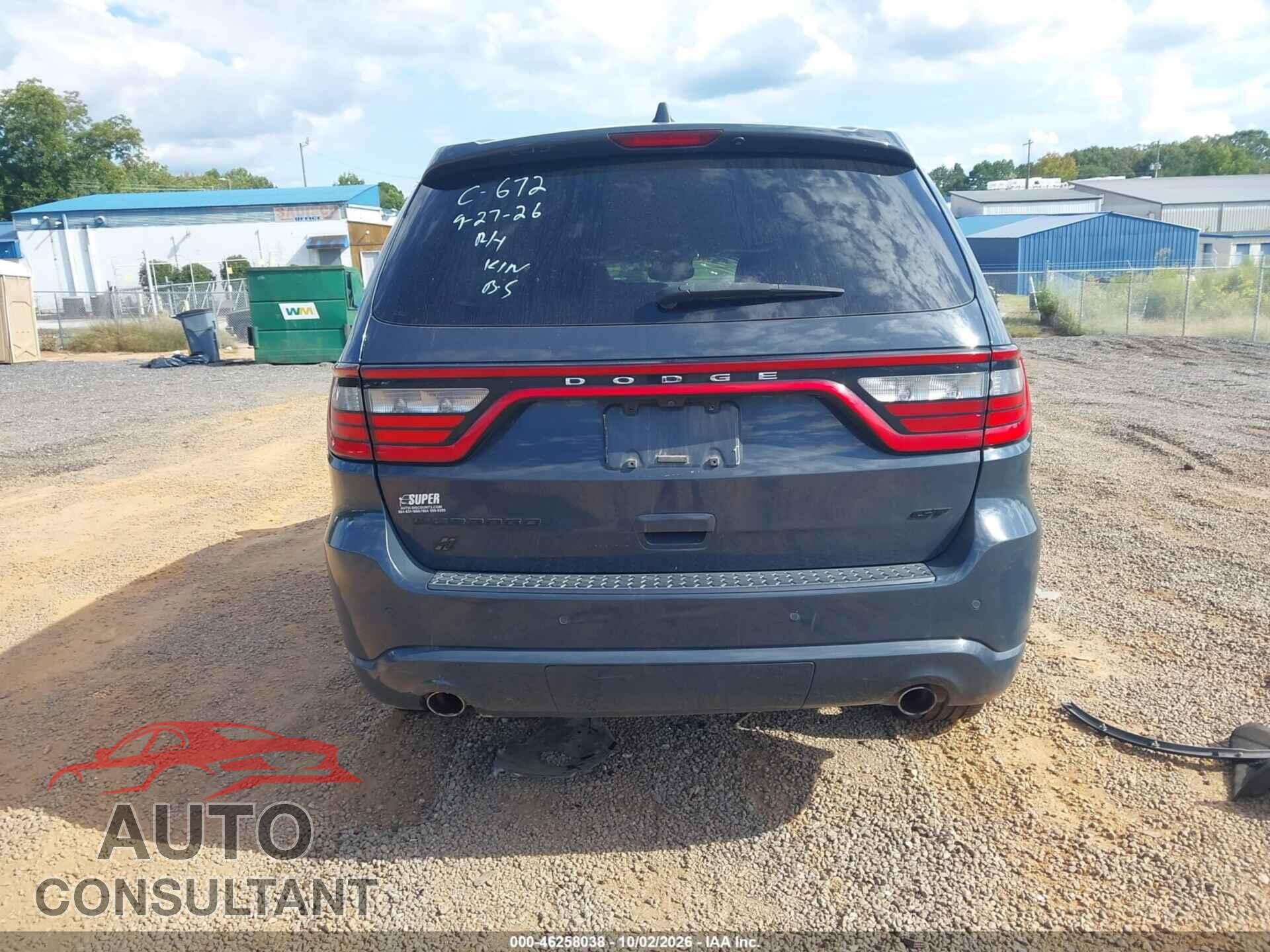 DODGE DURANGO 2018 - 1C4RDJDG2JC176654