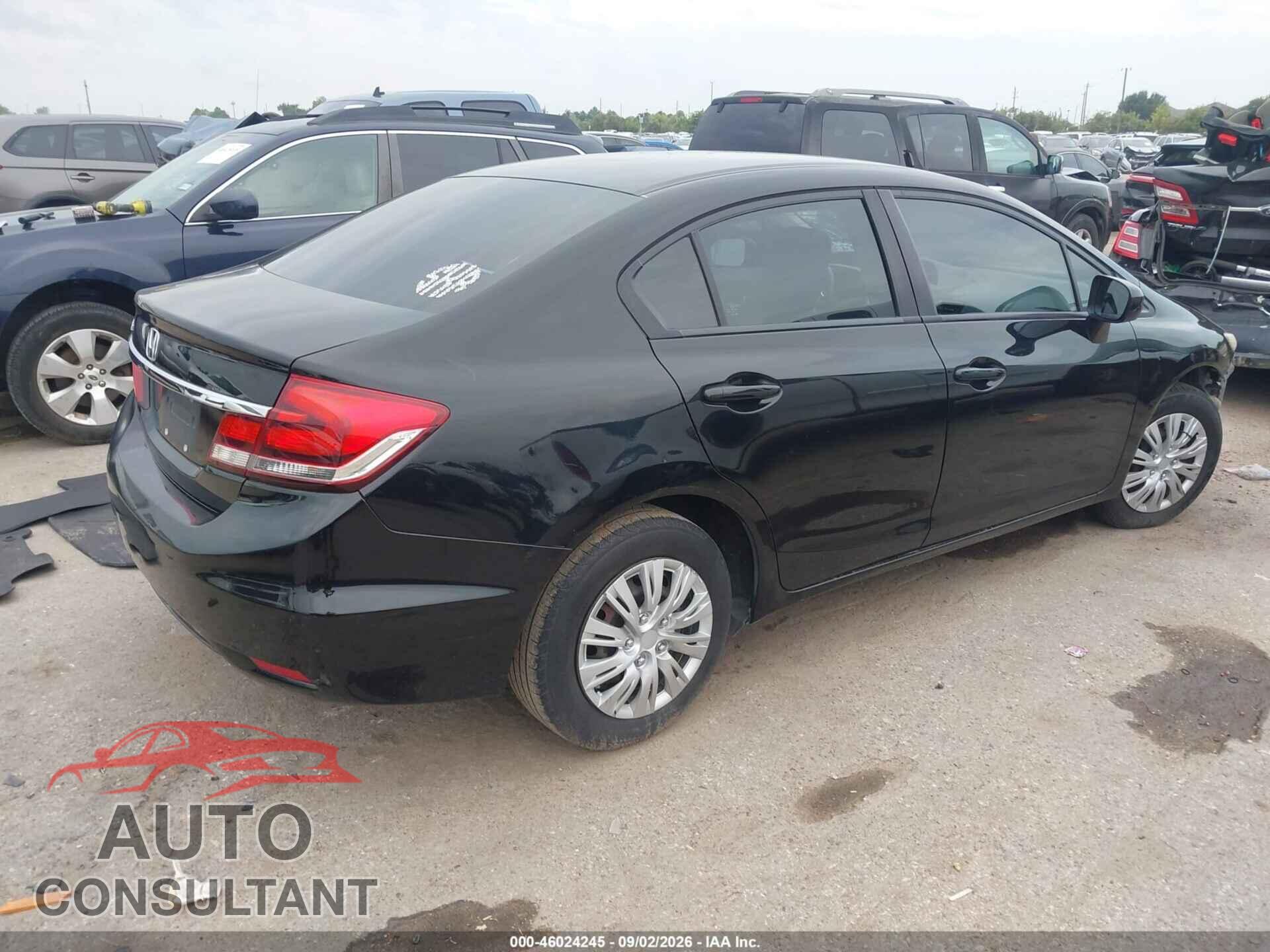 HONDA CIVIC 2014 - 19XFB2F54EE027414