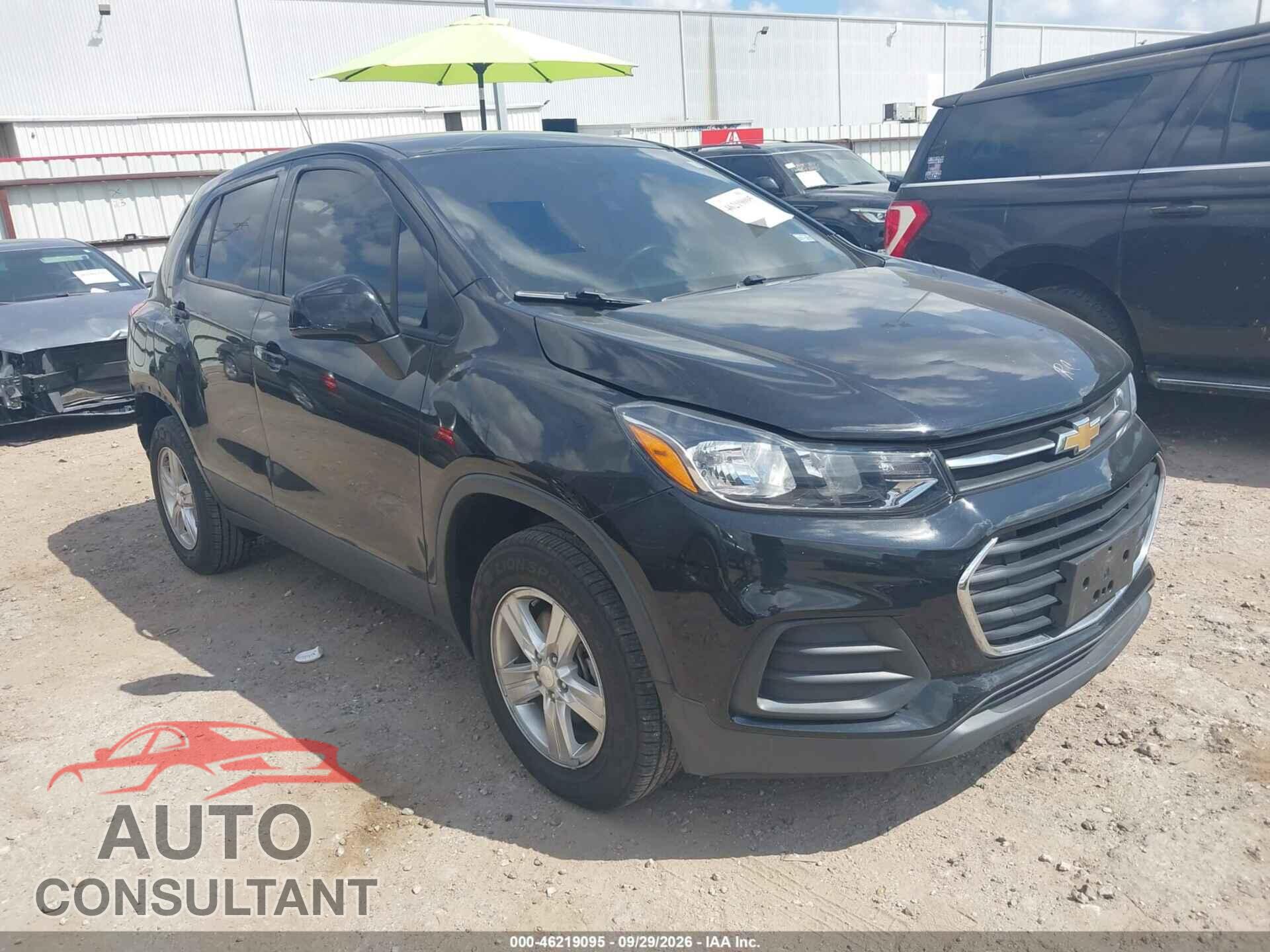 CHEVROLET TRAX 2019 - 3GNCJNSB3KL340231