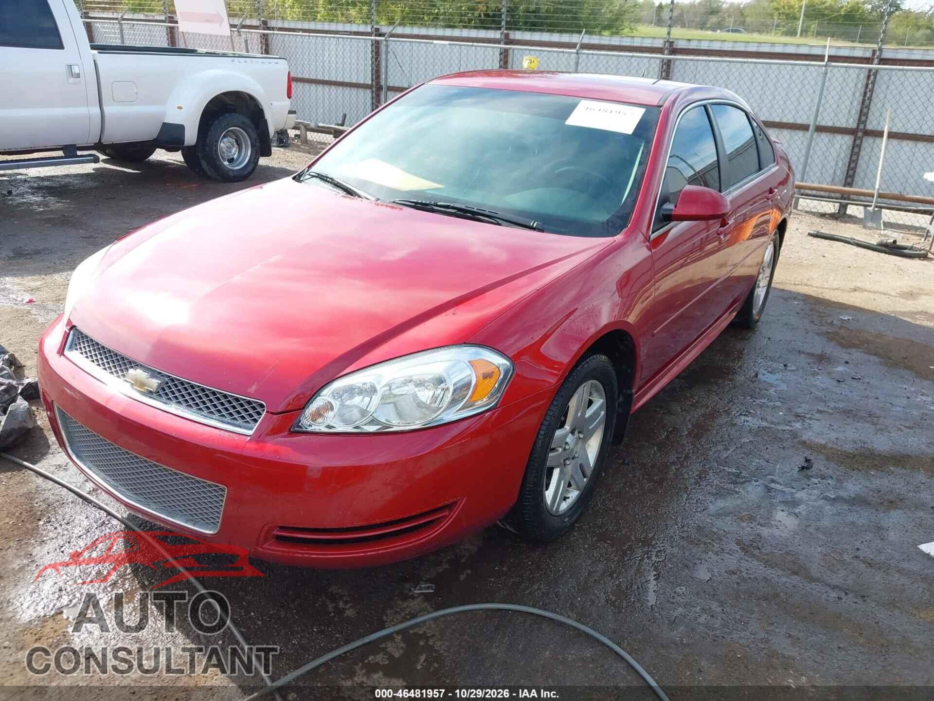 CHEVROLET IMPALA 2013 - 2G1WB5E36D1173321