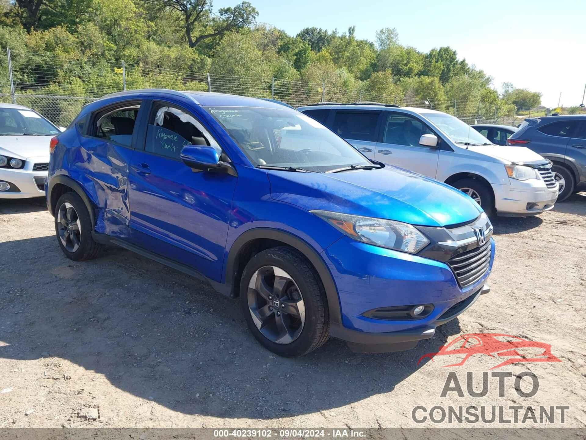 HONDA HR-V 2018 - 3CZRU6H70JM731522