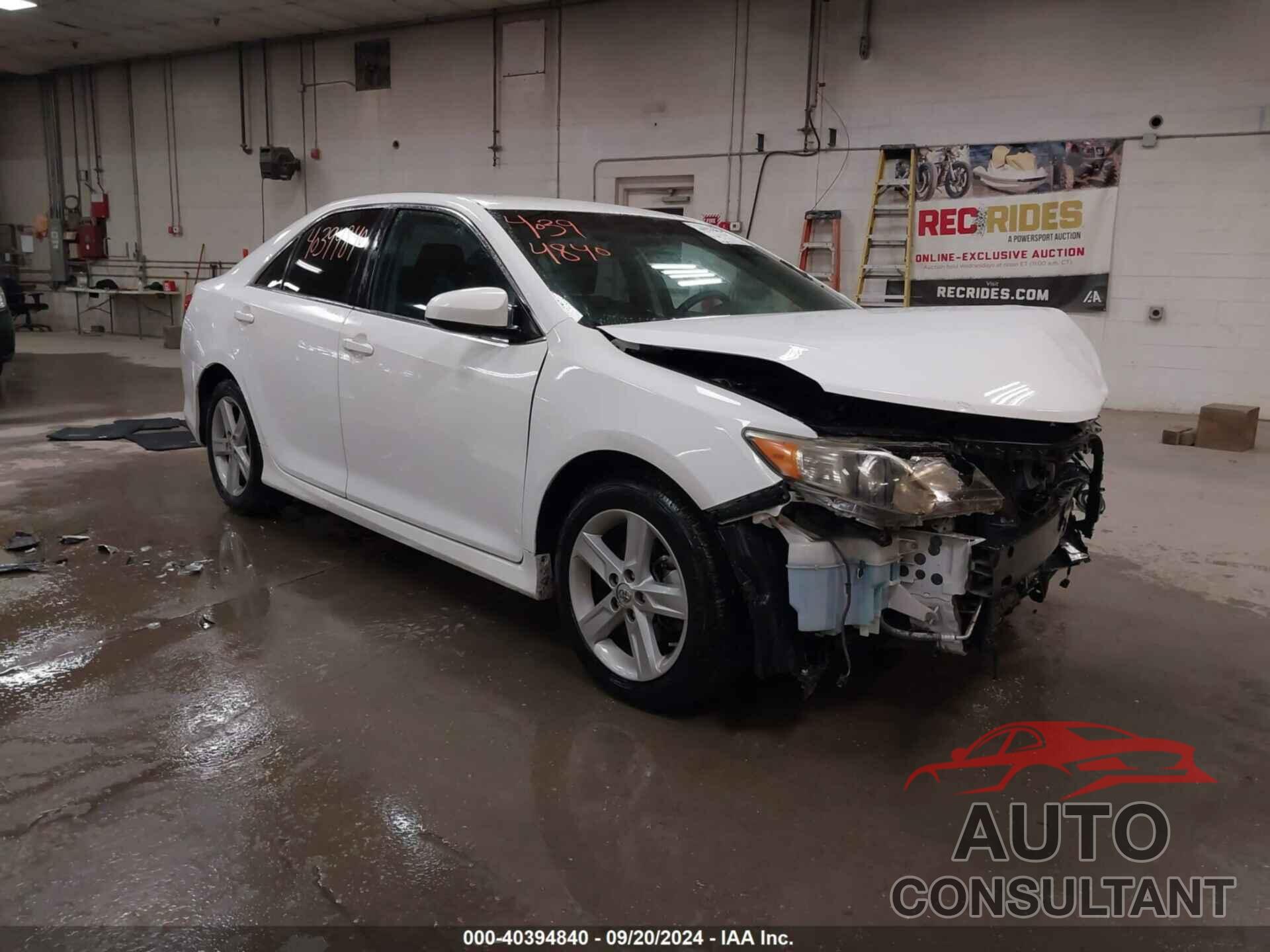 TOYOTA CAMRY 2013 - 4T1BF1FK4DU250647