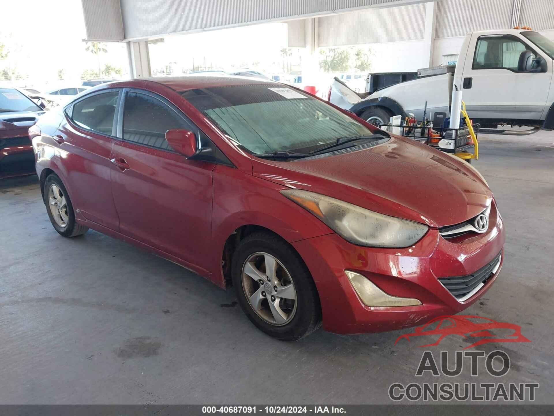 HYUNDAI ELANTRA 2015 - 5NPDH4AE8FH646071