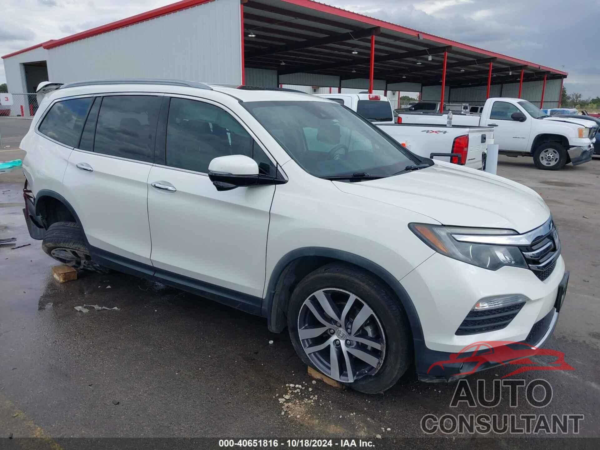 HONDA PILOT 2017 - 5FNYF5H99HB032640