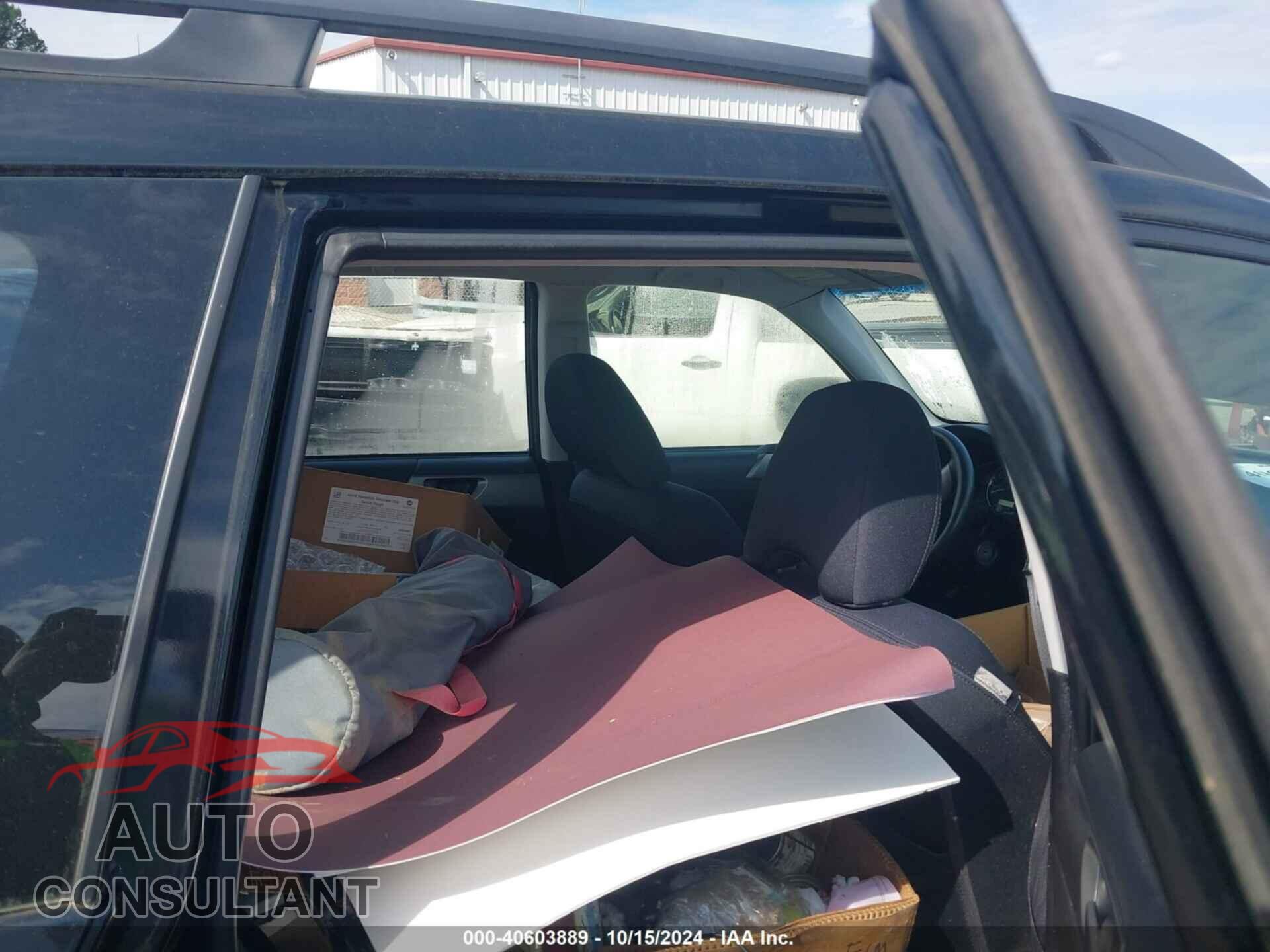 SUBARU FORESTER 2012 - JF2SHABC2CH452036