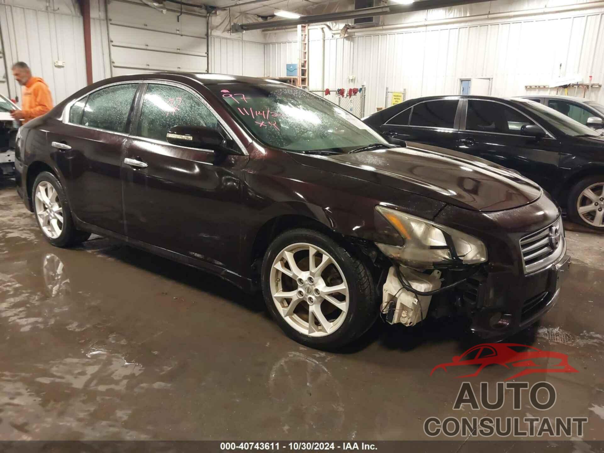 NISSAN MAXIMA 2012 - 1N4AA5AP7CC847097