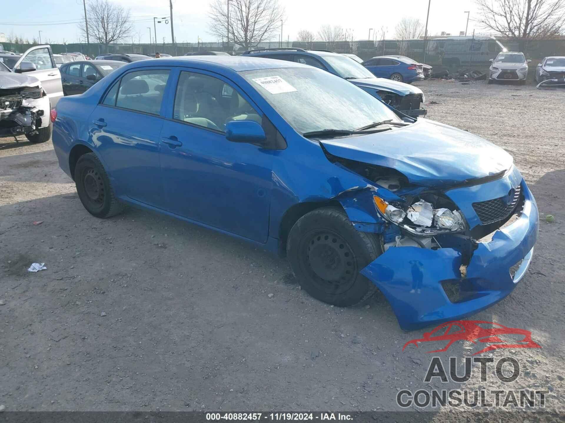 TOYOTA COROLLA 2010 - 2T1BU4EE1AC405283