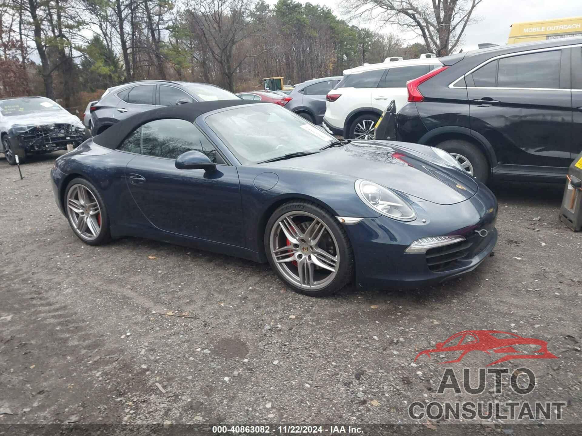 PORSCHE 911 2012 - WP0CB2A97CS155203