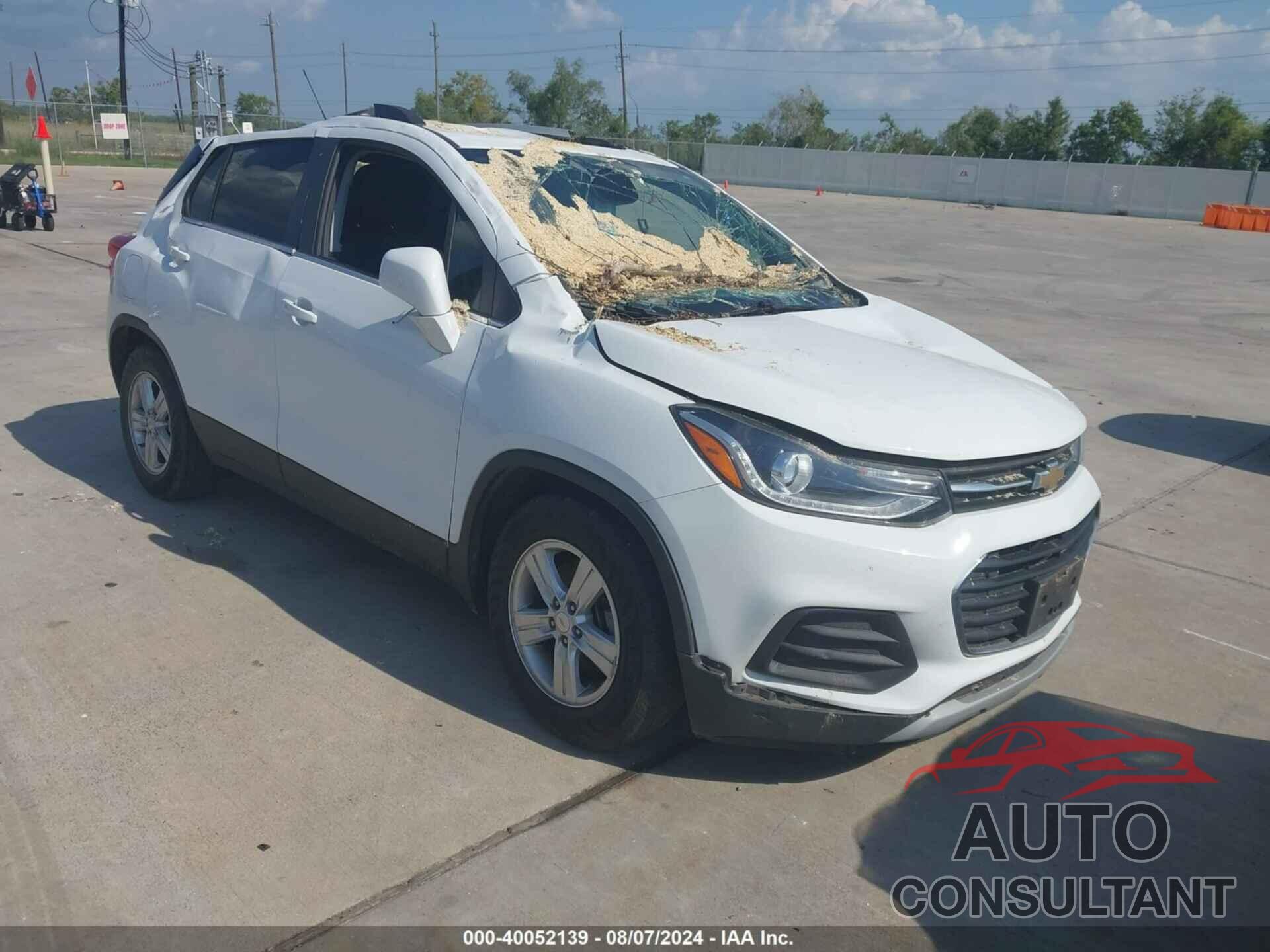 CHEVROLET TRAX 2020 - KL7CJLSB9LB321017