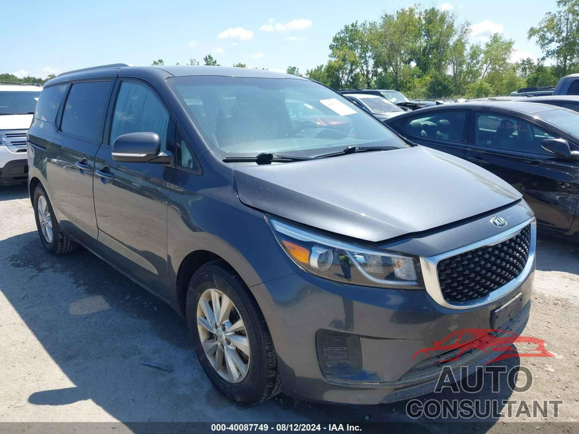 KIA SEDONA 2016 - KNDMB5C14G6194651