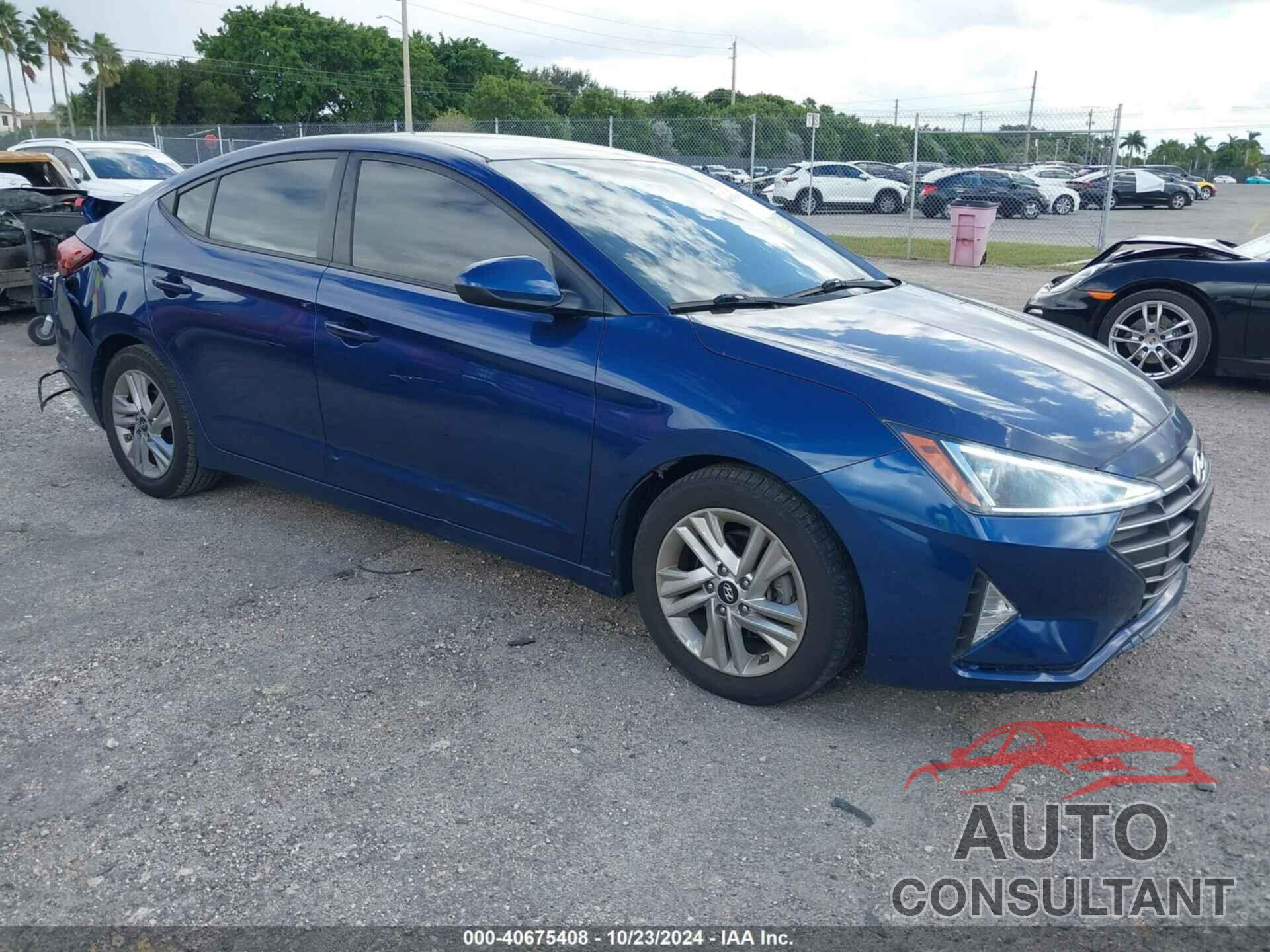 HYUNDAI ELANTRA 2020 - 5NPD84LF3LH579283