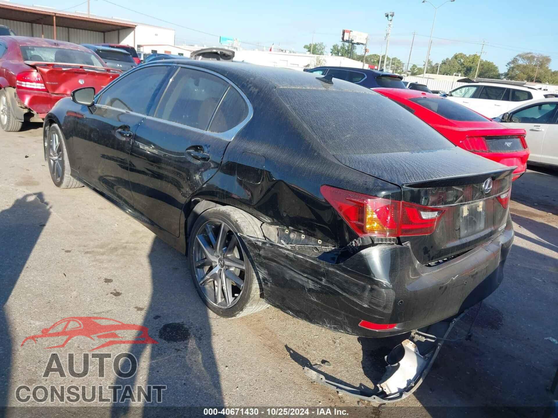 LEXUS GS 350 2013 - JTHBE1BL7D5008403