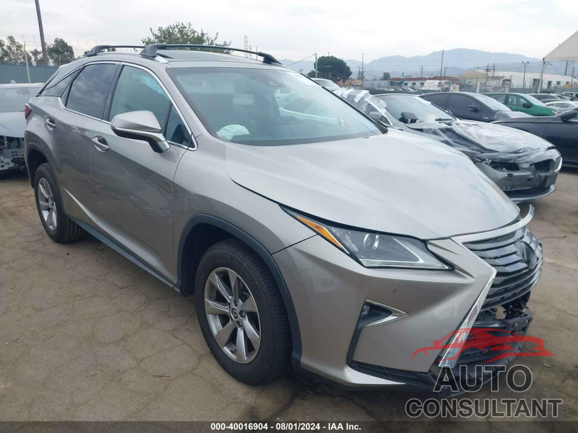 LEXUS RX 350 2019 - 2T2ZZMCA8KC141539