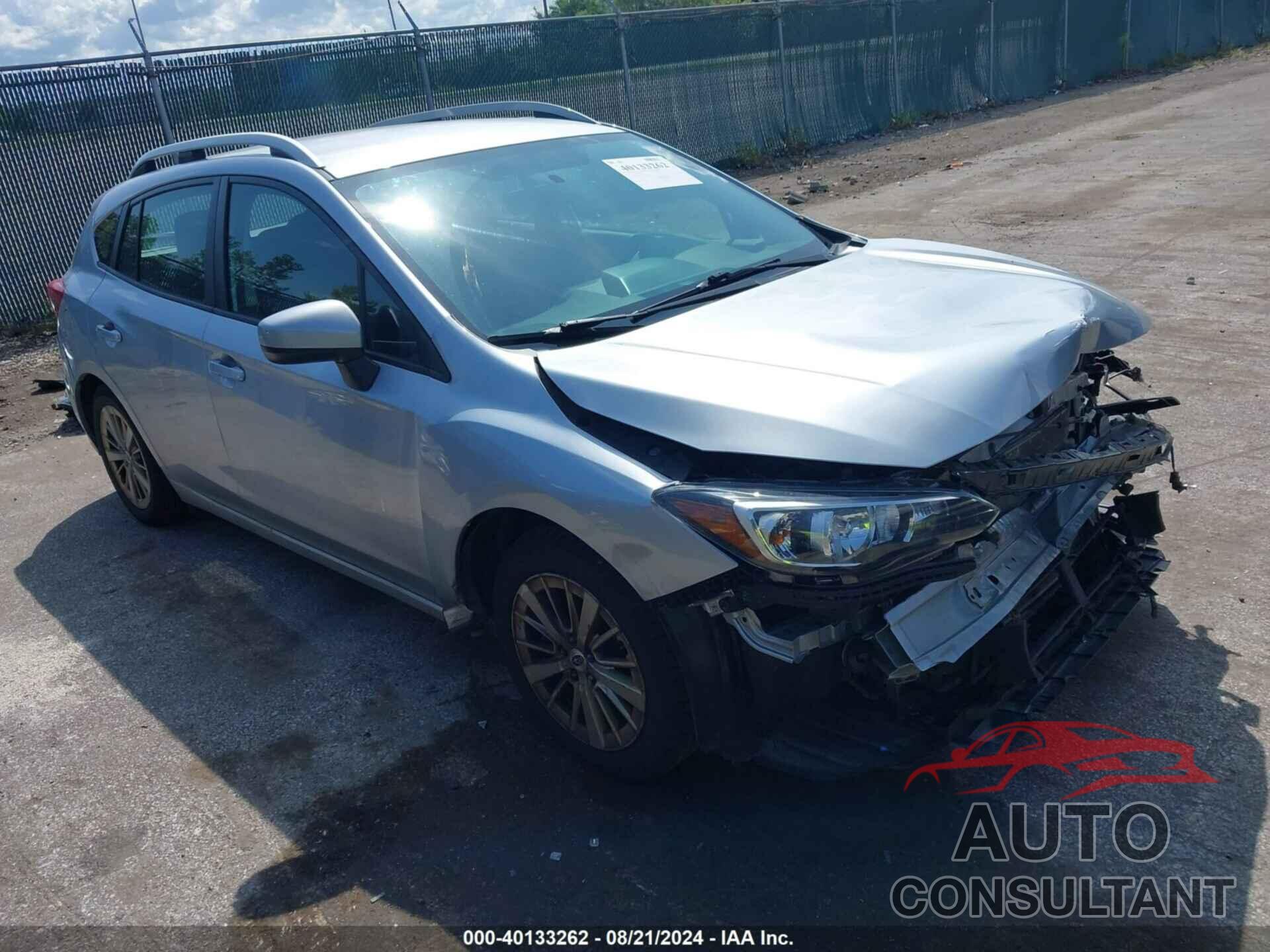 SUBARU IMPREZA 2018 - 4S3GTAB63J3716517