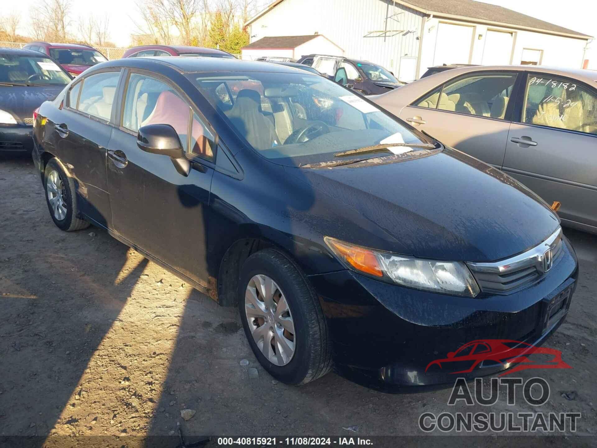 HONDA CIVIC 2012 - 19XFB2E59CE064764