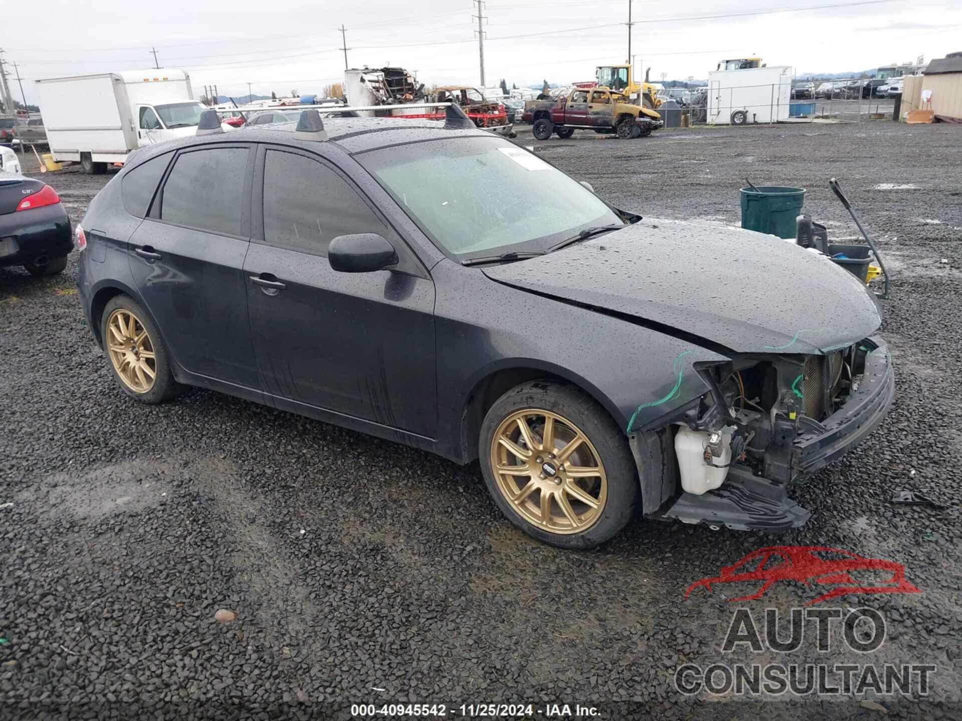 SUBARU IMPREZA 2011 - JF1GH6A67BH820308