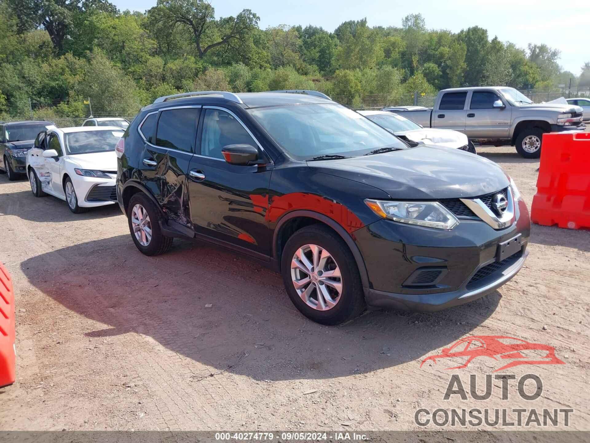 NISSAN ROGUE 2016 - KNMAT2MT9GP717283