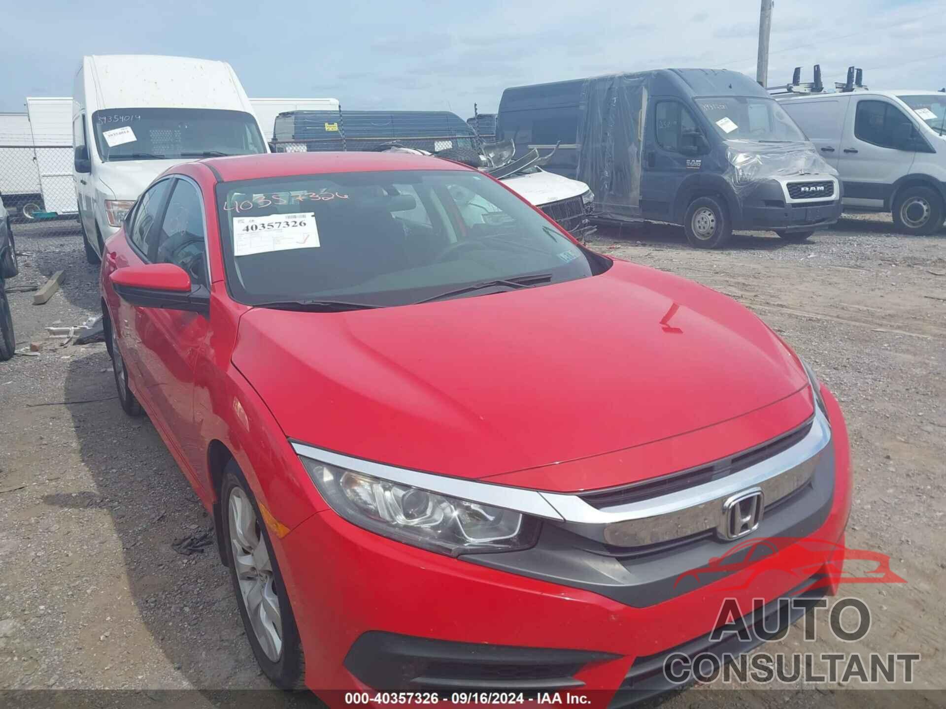 HONDA CIVIC 2017 - 2HGFC2F56HH516968