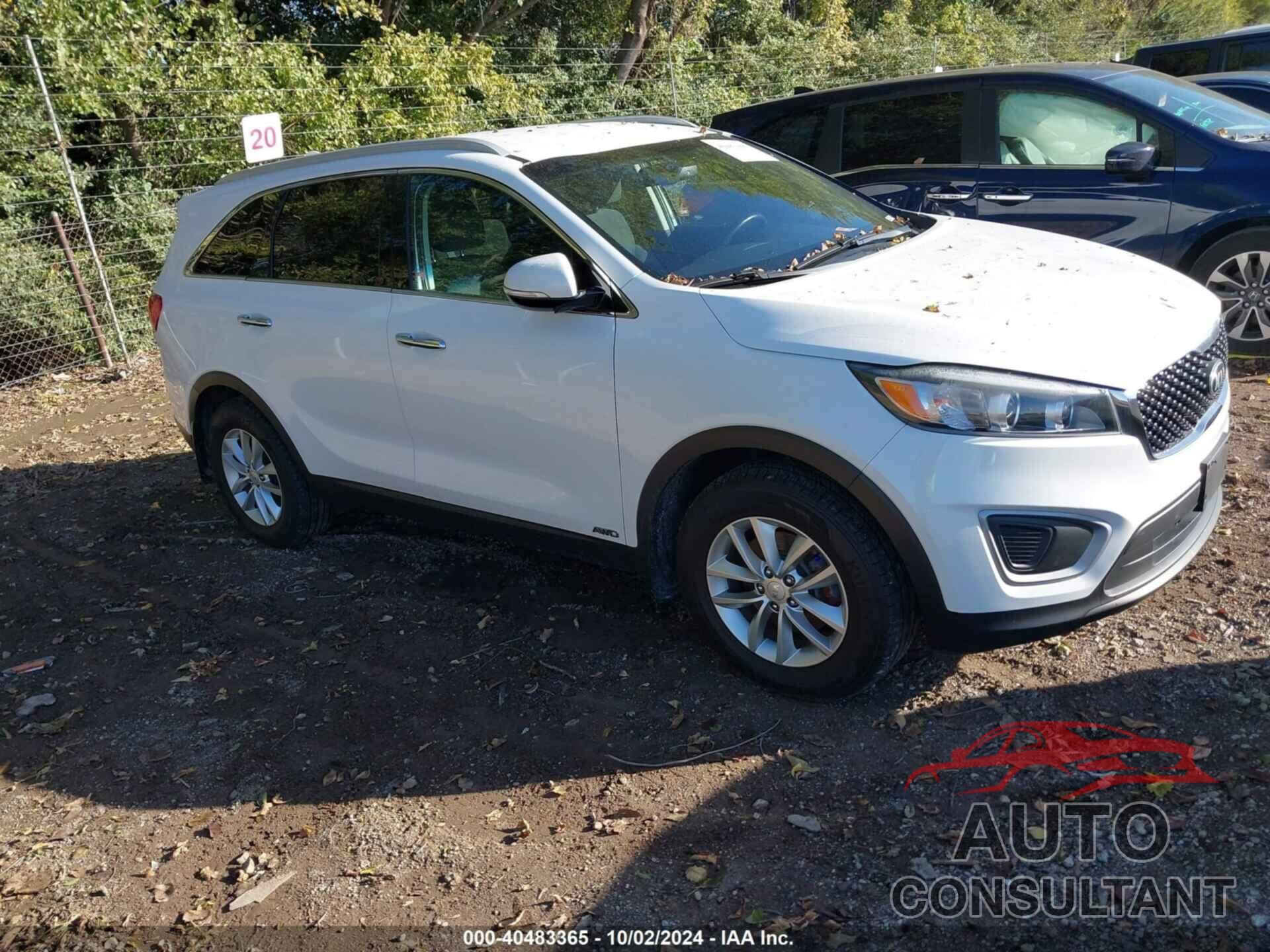 KIA SORENTO 2017 - 5XYPGDA36HG243957