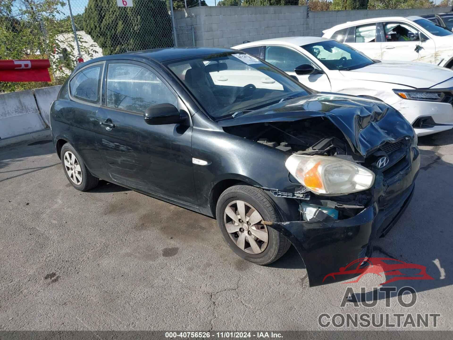 HYUNDAI ACCENT 2010 - KMHCM3AC3AU172699