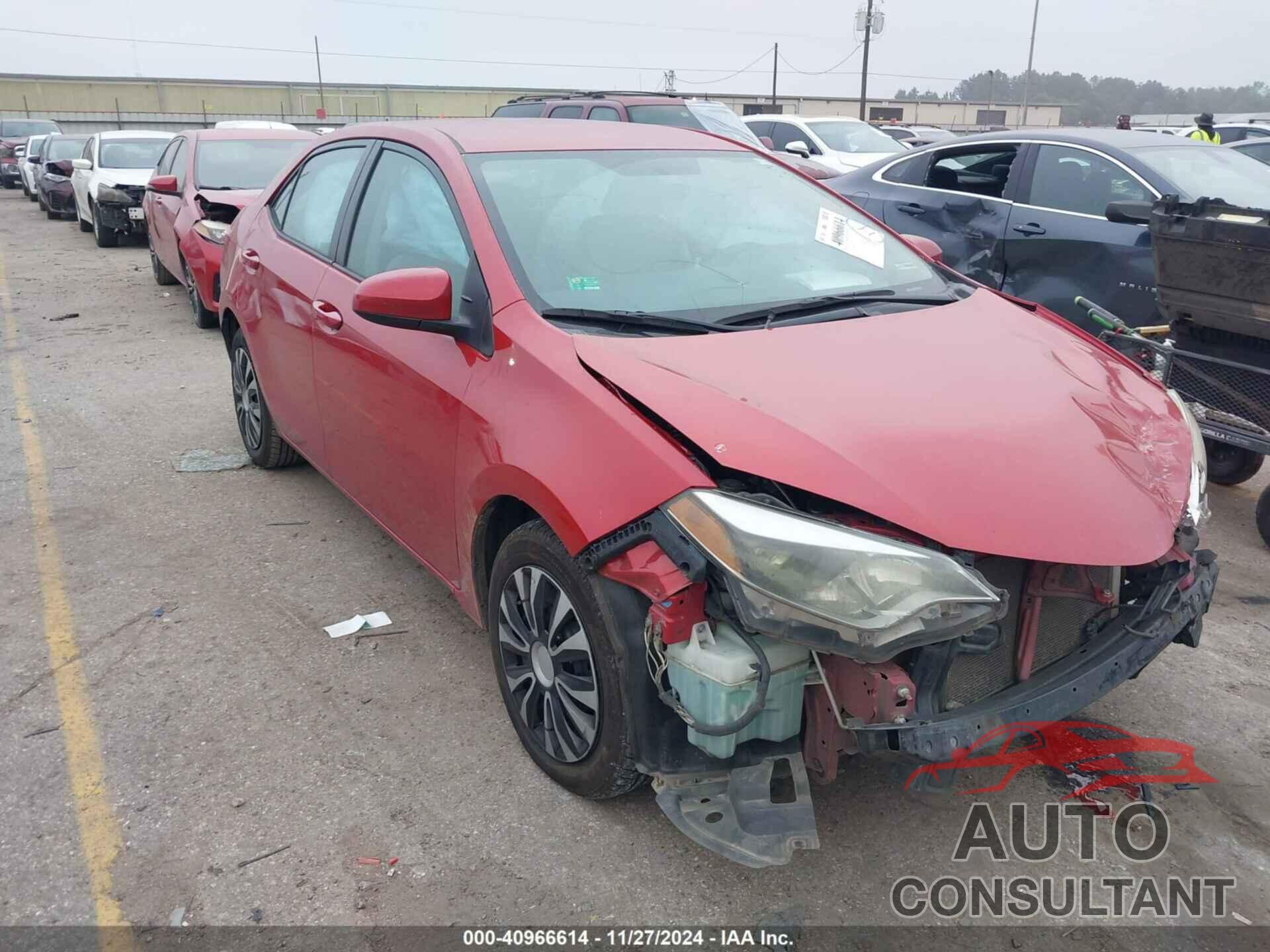 TOYOTA COROLLA 2016 - 5YFBURHE7GP428696