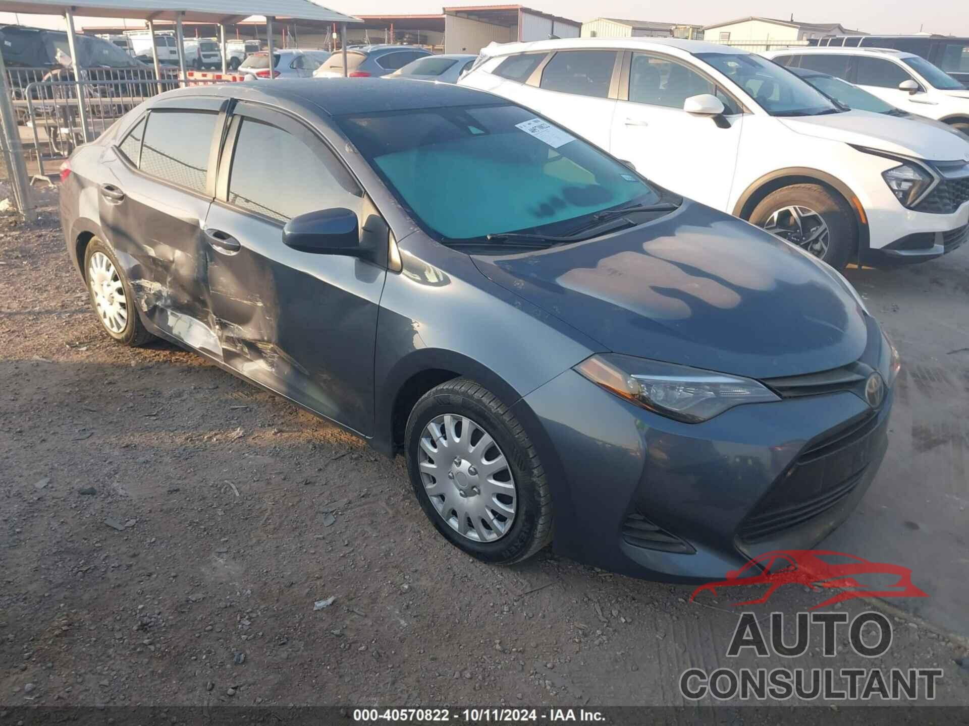 TOYOTA COROLLA 2019 - 2T1BURHE6KC160846