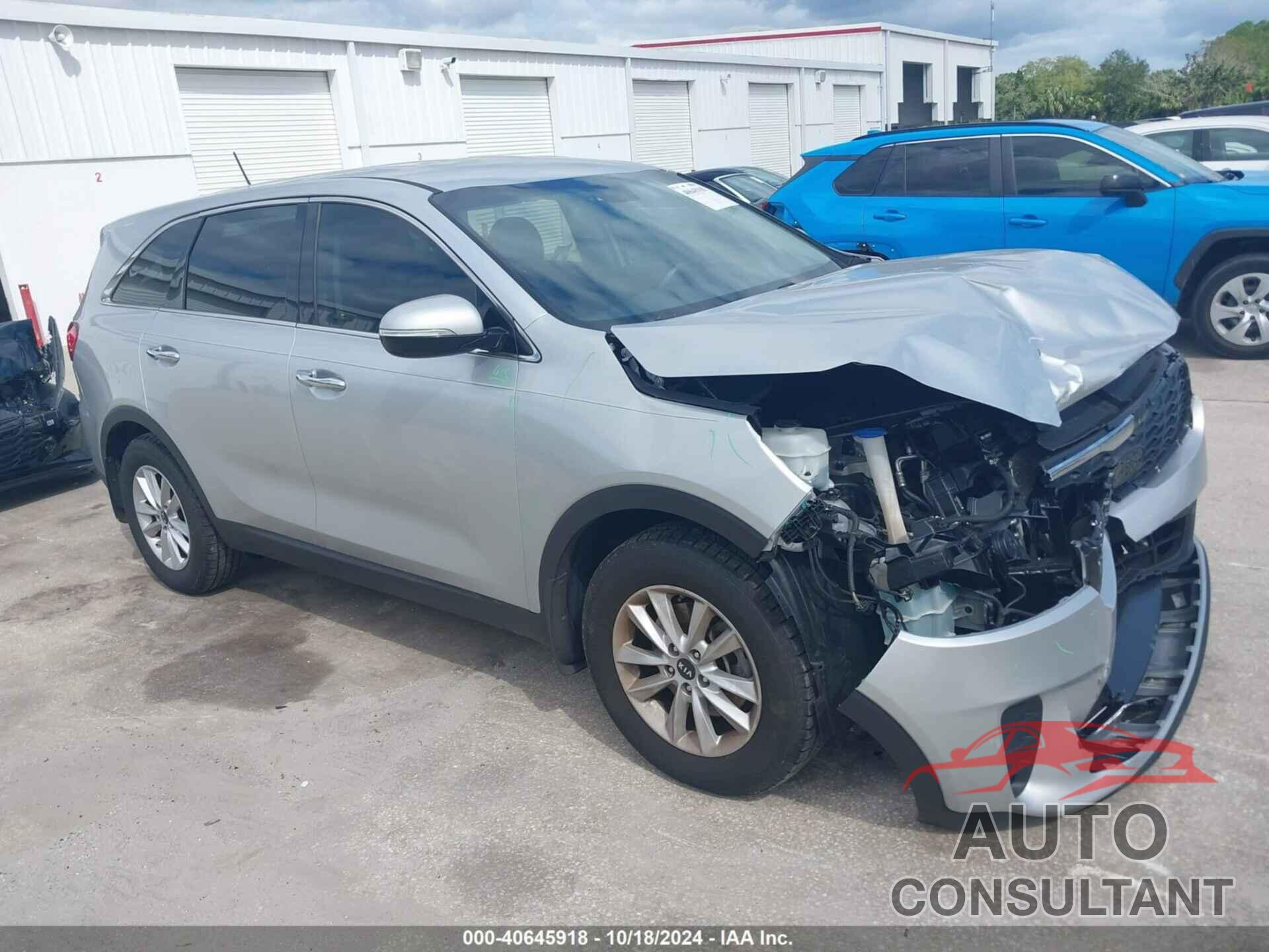 KIA SORENTO 2020 - 5XYPG4A35LG657482