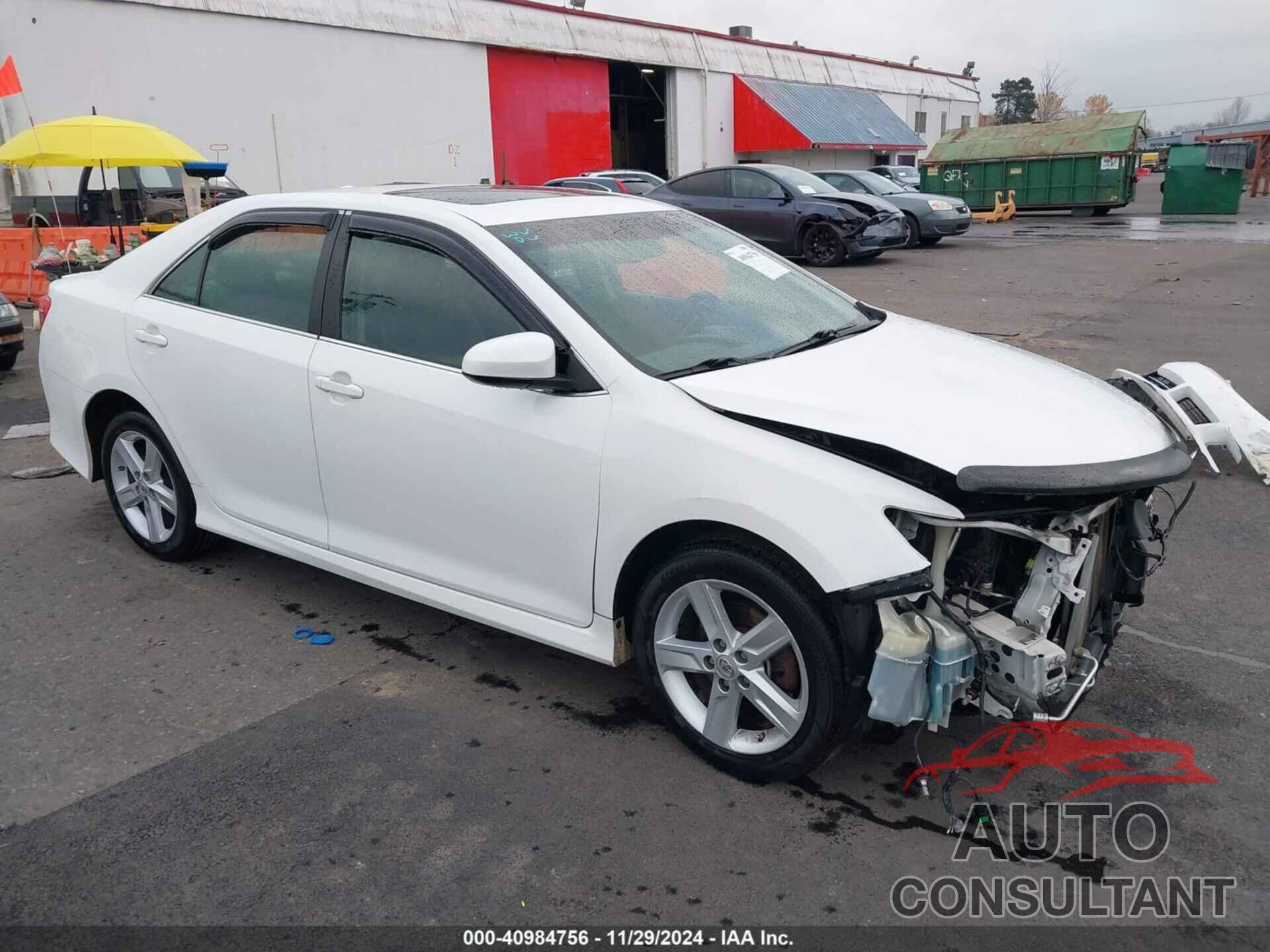 TOYOTA CAMRY 2013 - 4T1BF1FK5DU695155
