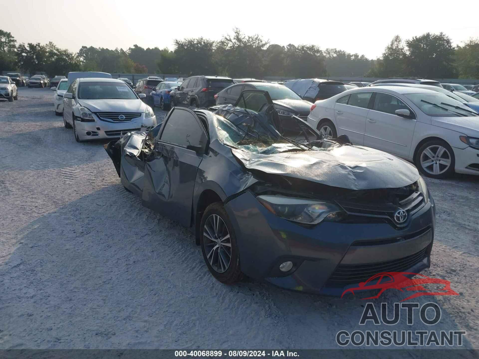 TOYOTA COROLLA 2016 - 2T1BURHE1GC484102