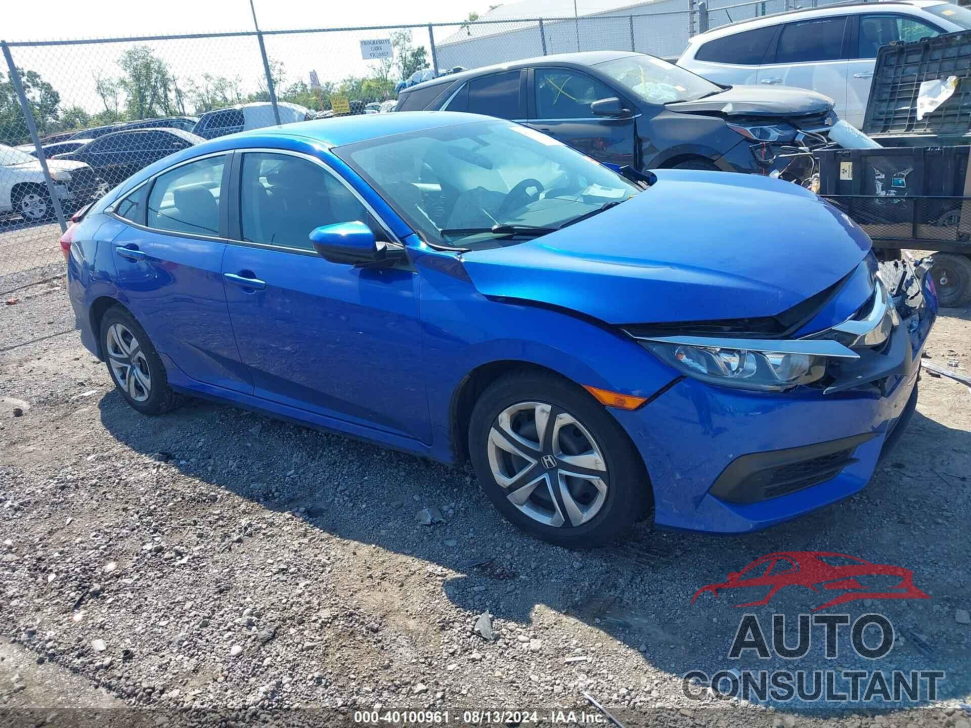 HONDA CIVIC 2018 - 2HGFC2F57JH607639