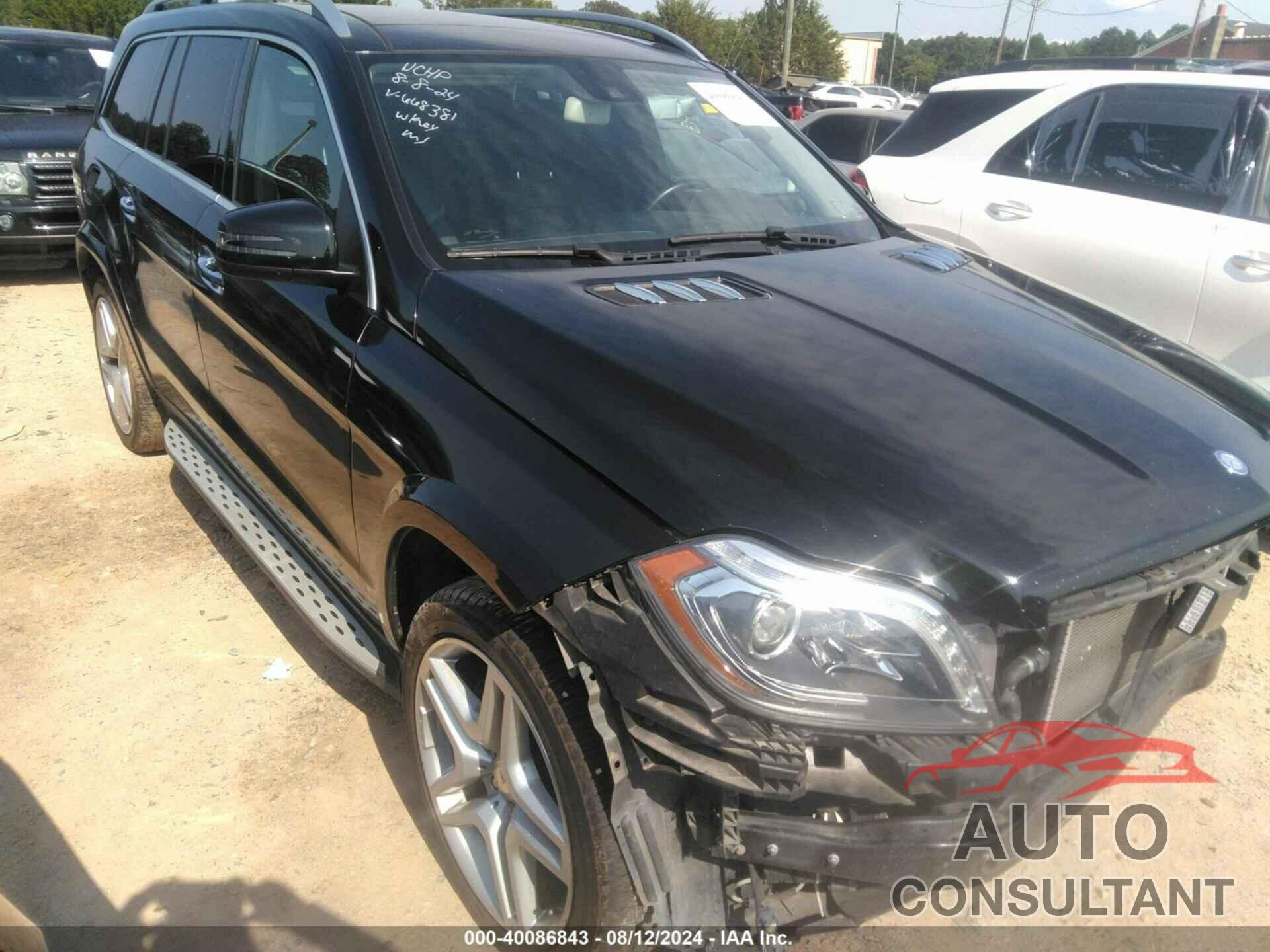 MERCEDES-BENZ GL 550 2016 - 4JGDF7DE2GA668381