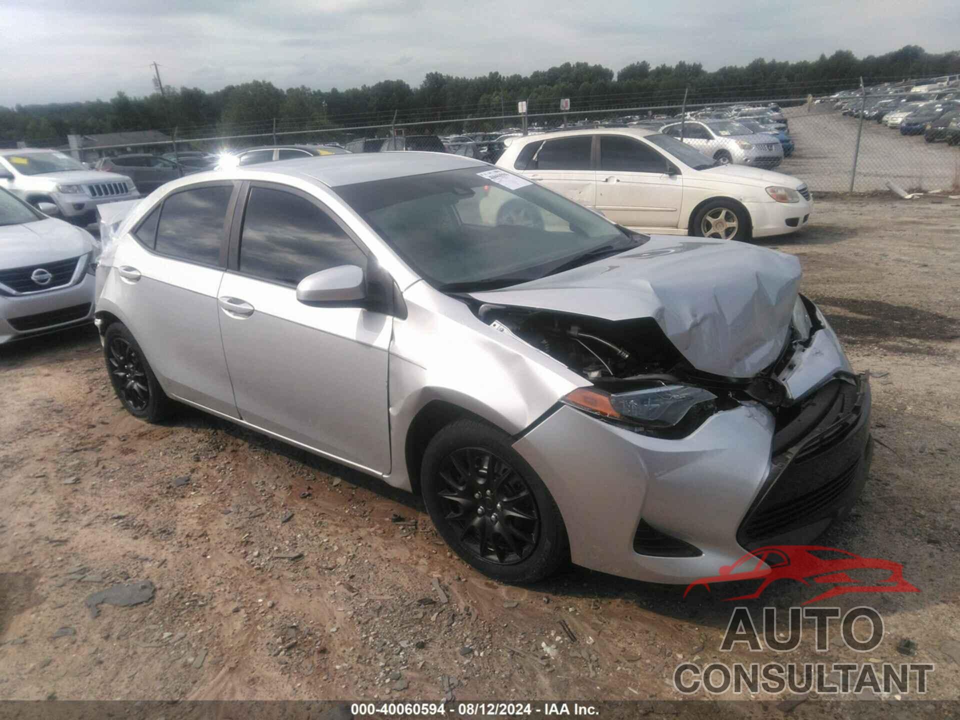 TOYOTA COROLLA 2019 - 5YFBURHE0KP932323