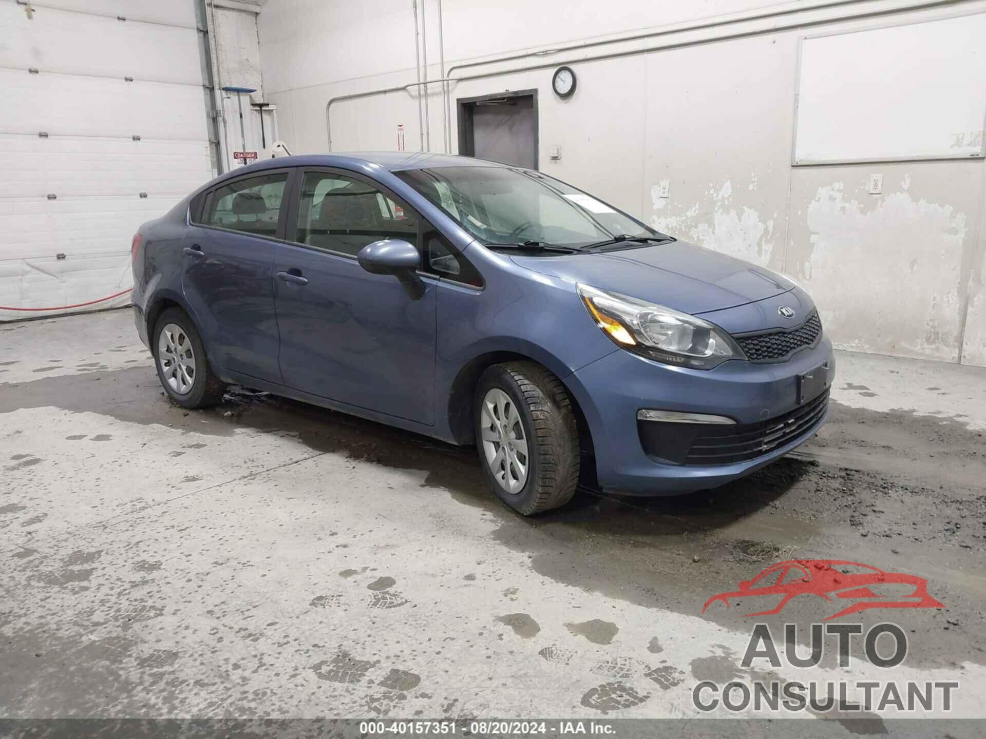 KIA RIO 2016 - KNADM4A30G6690441