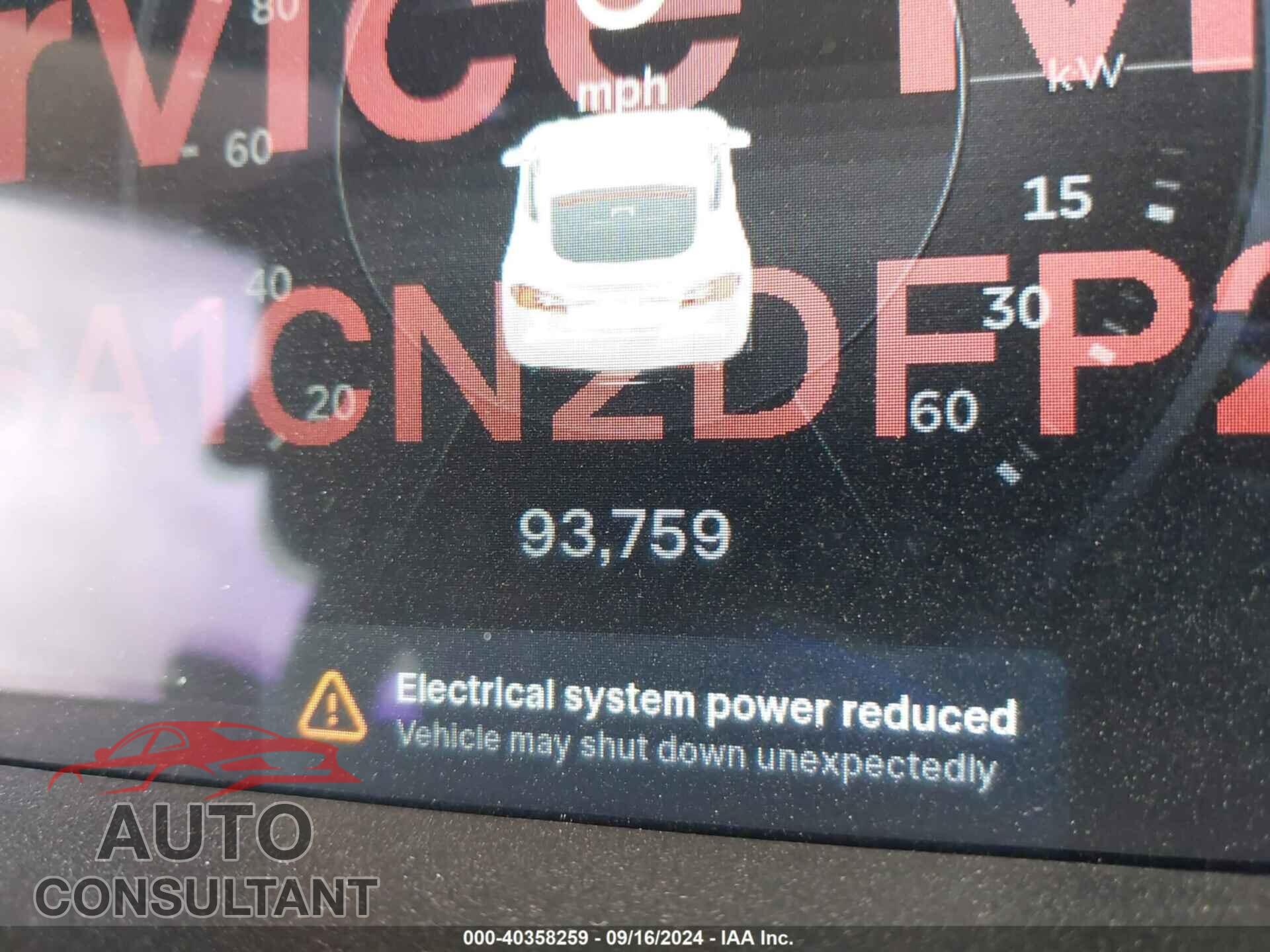 TESLA MODEL S 2013 - 5YJSA1CN2DFP27666