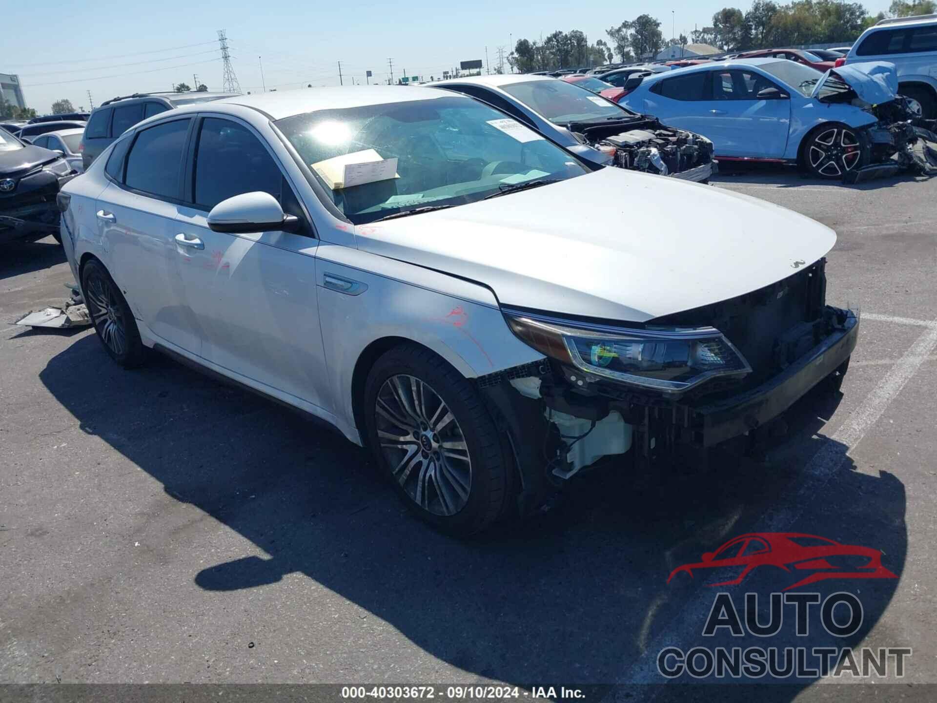 KIA OPTIMA HYBRID 2017 - KNAGU4LE5H5013677