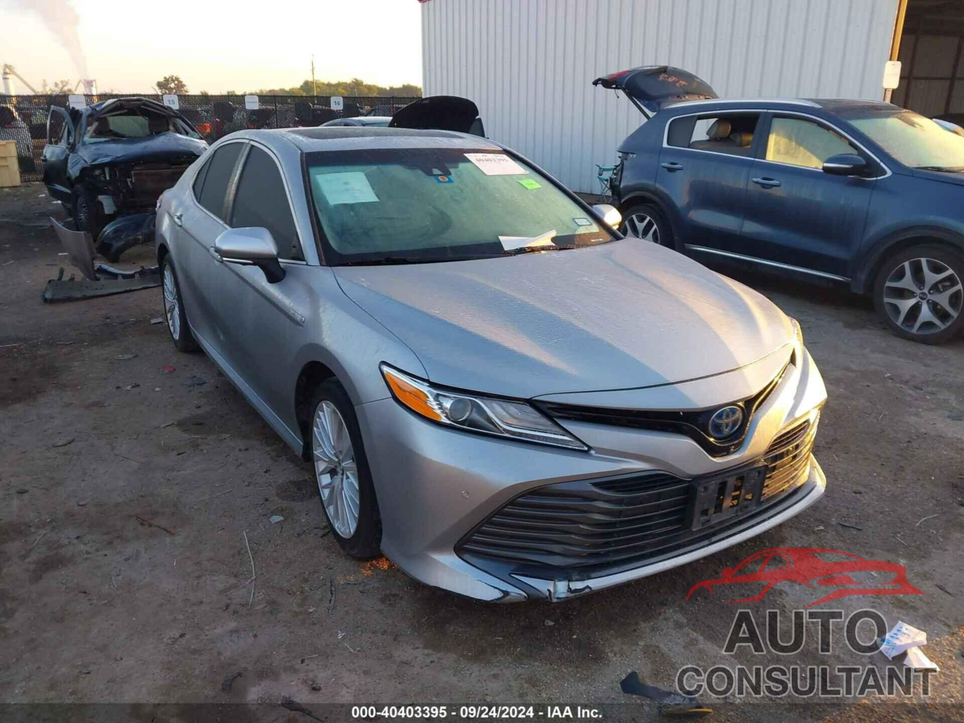 TOYOTA CAMRY HYBRID 2019 - 4T1B21HK8KU010474