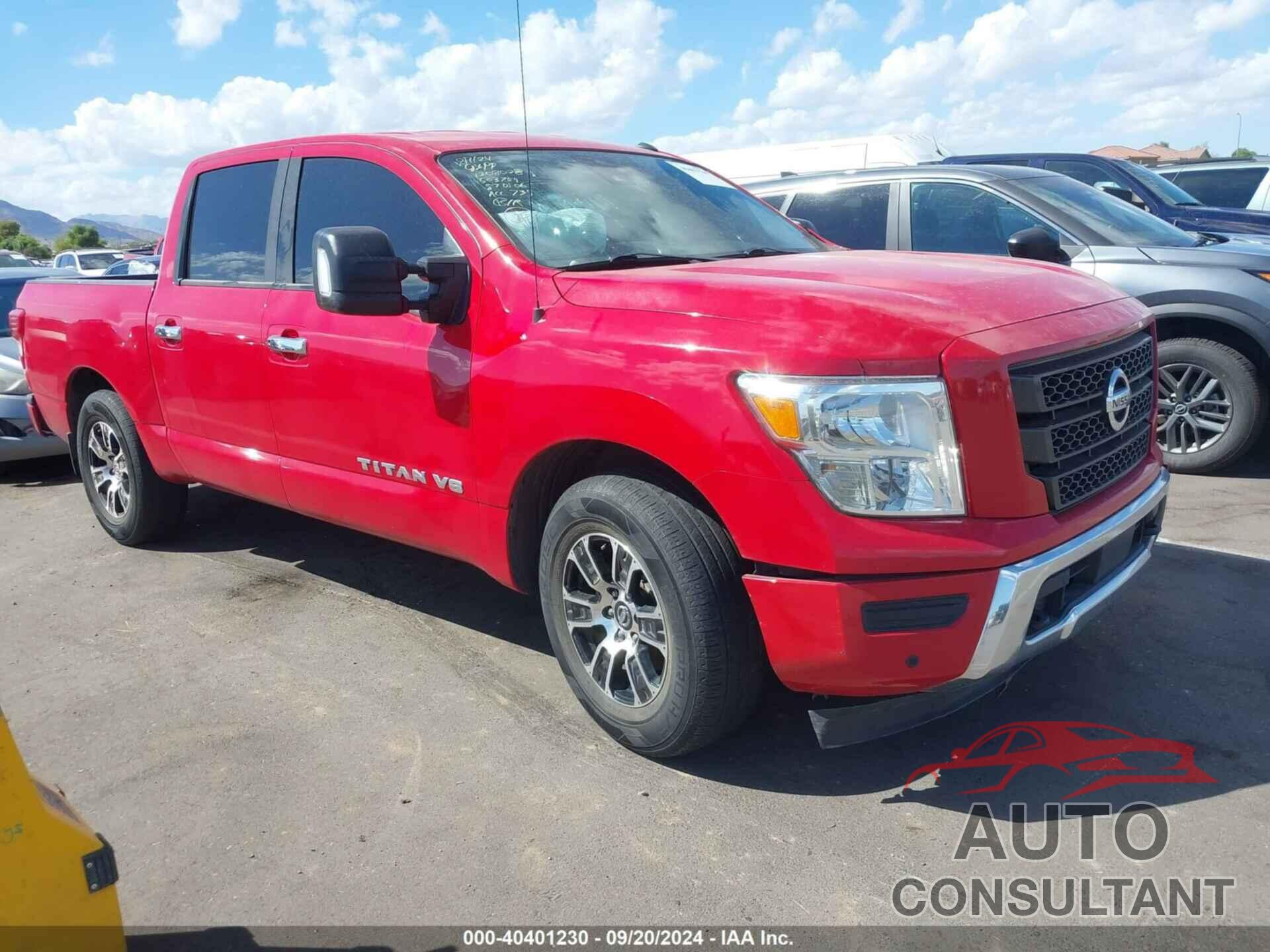 NISSAN TITAN 2020 - 1N6AA1EF1LN503755