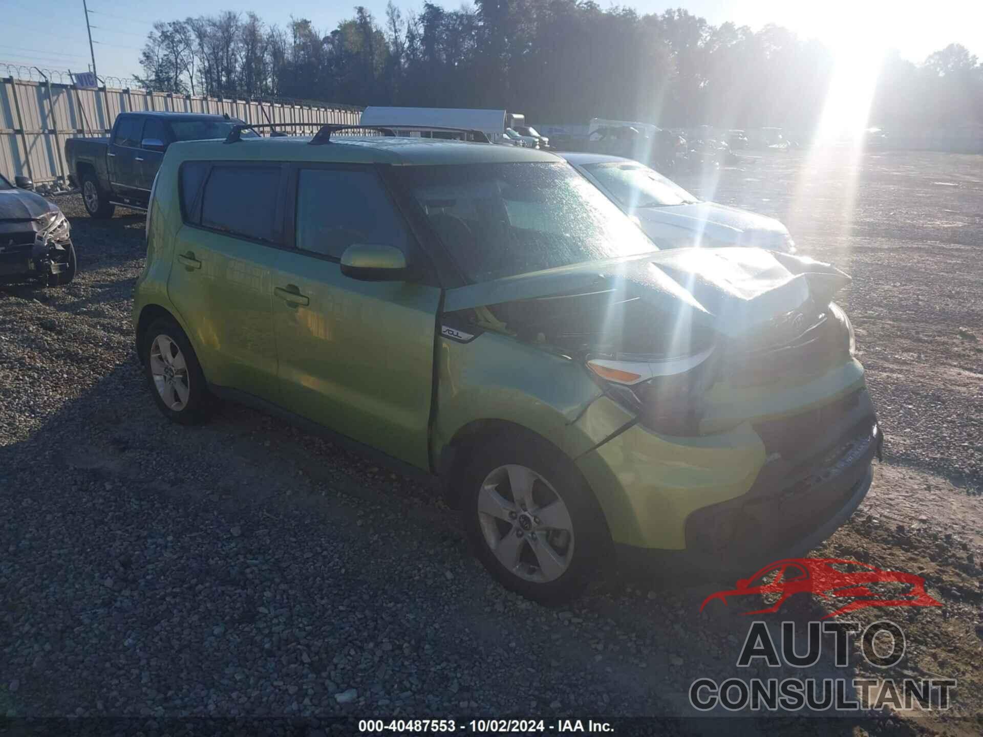 KIA SOUL 2018 - KNDJN2A28J7902261