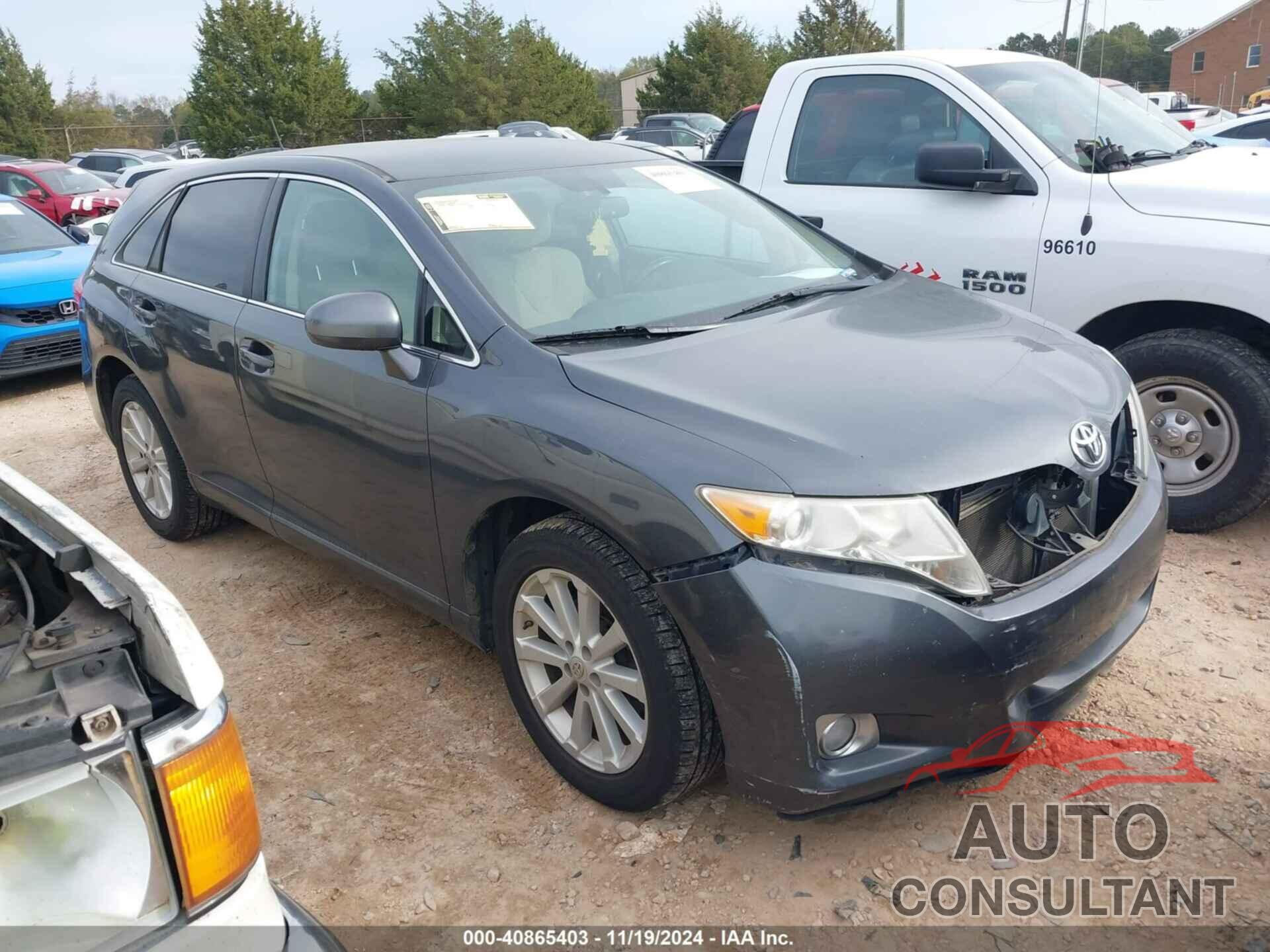 TOYOTA VENZA 2010 - 4T3ZA3BB7AU024636