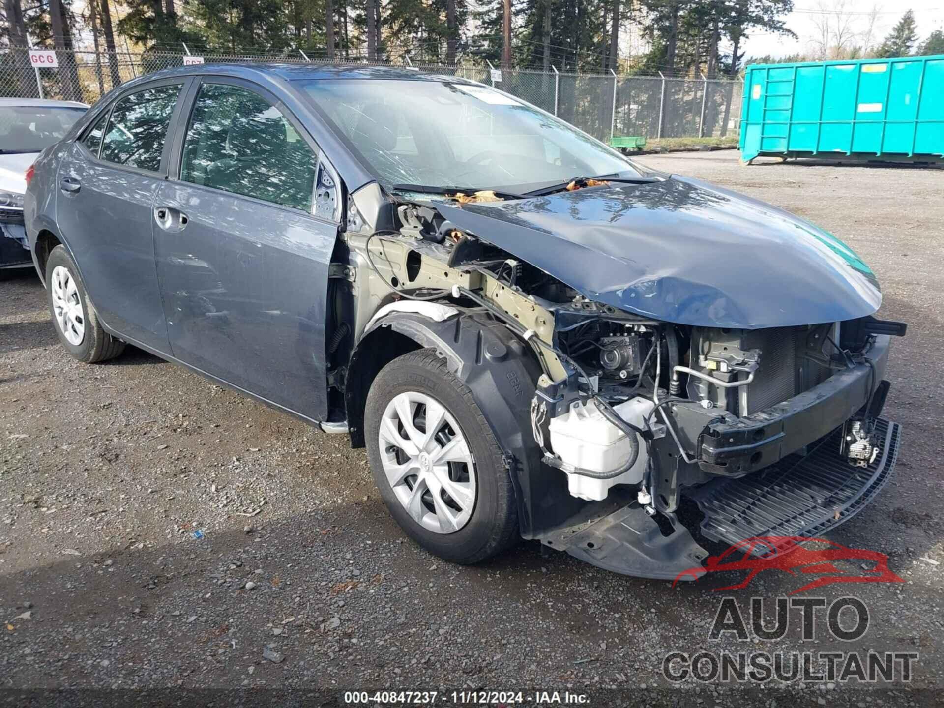TOYOTA COROLLA 2017 - 2T1BURHE1HC856880