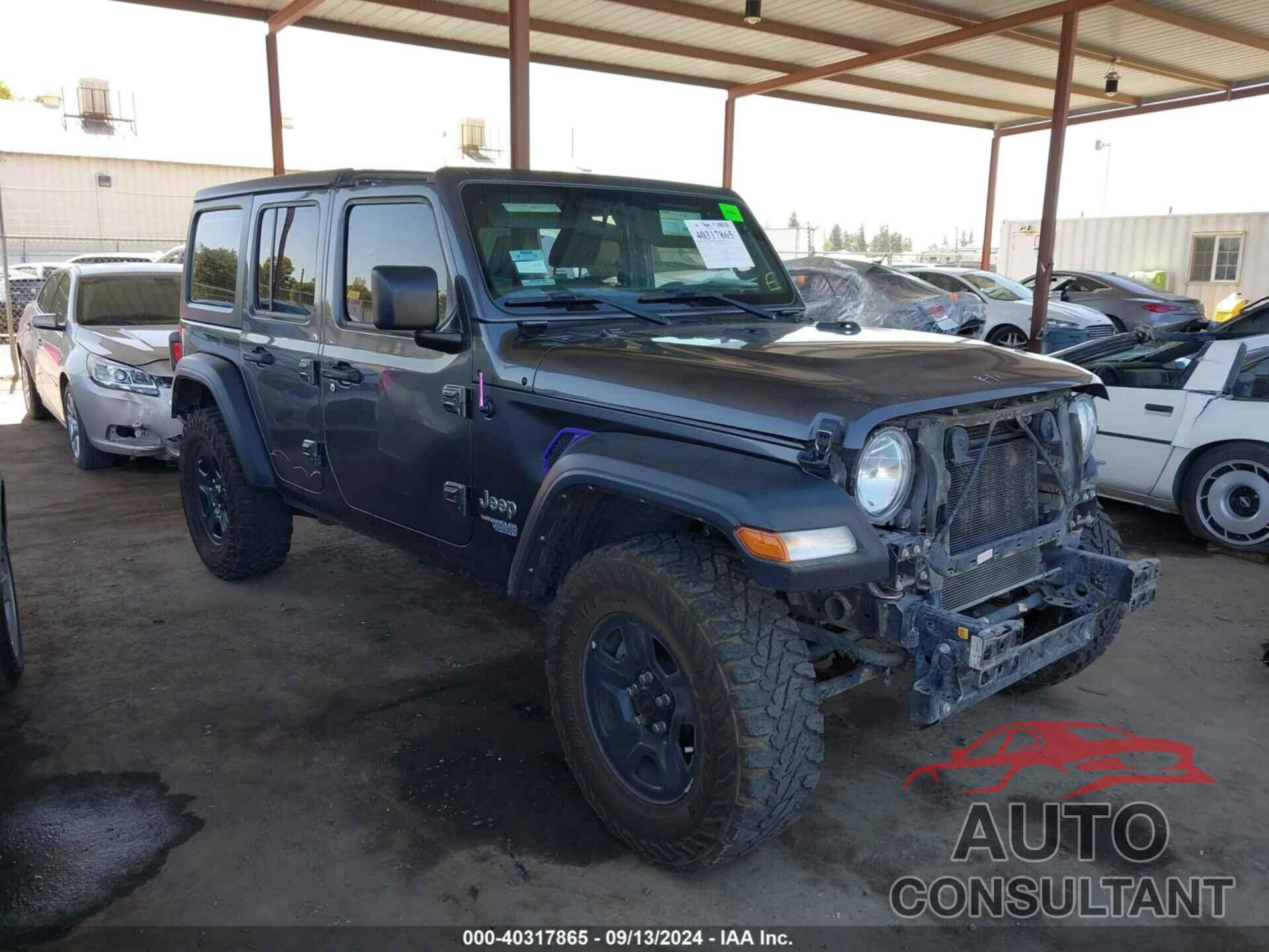 JEEP WRANGLER UNLIMITED 2018 - 1C4HJXDG6JW179353