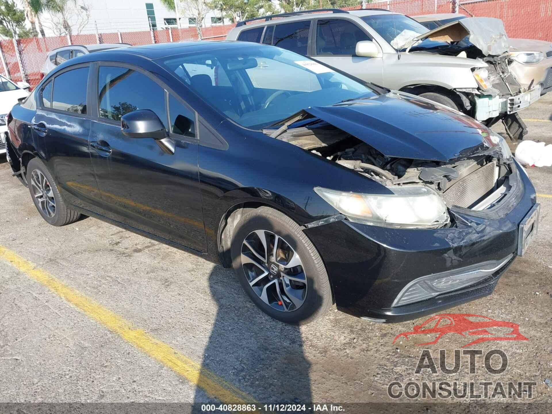 HONDA CIVIC 2013 - 2HGFB2F86DH517433