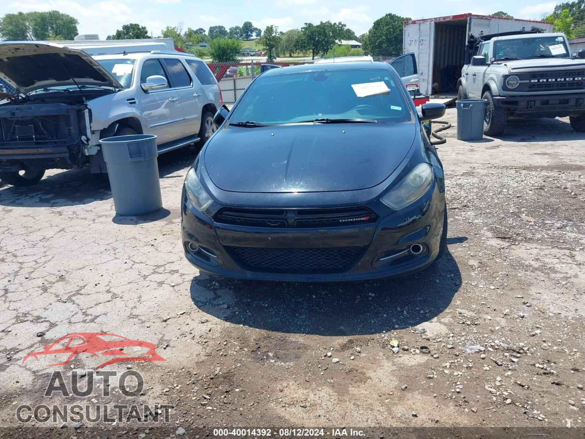 DODGE DART 2016 - 1C3CDFFA5GD816343