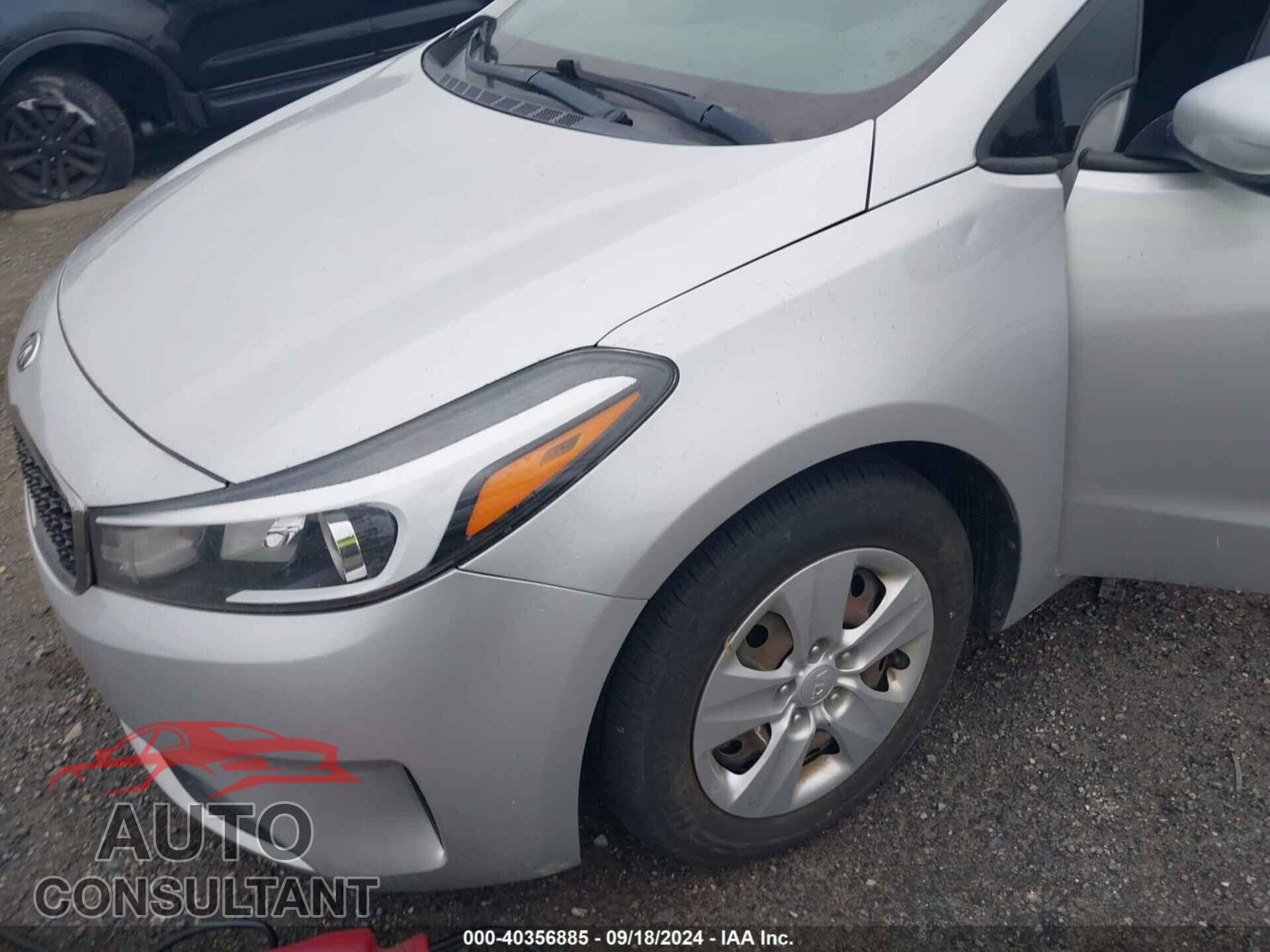 KIA FORTE 2017 - 3KPFK4A74HE102735