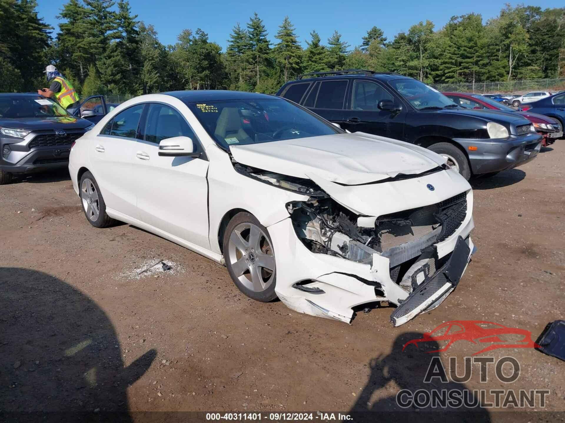 MERCEDES-BENZ CLA 250 2018 - WDDSJ4GB9JN583313