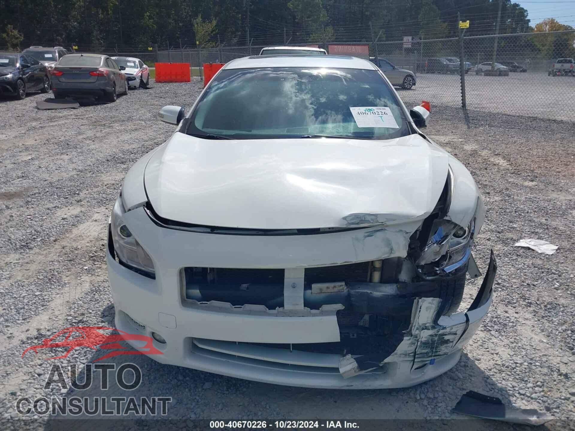 NISSAN MAXIMA 2012 - 1N4AA5AP5CC802496