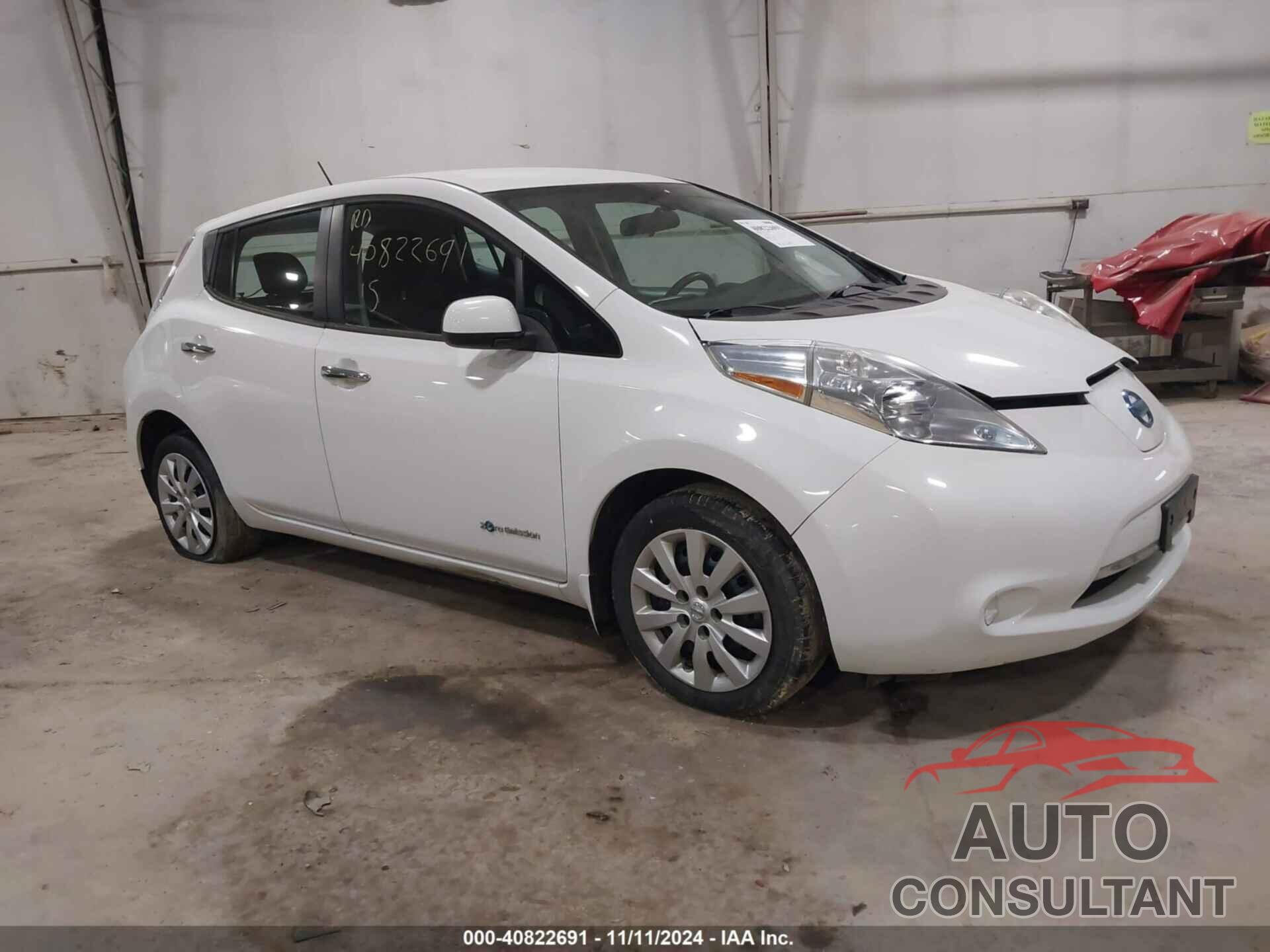 NISSAN LEAF 2015 - 1N4AZ0CP1FC322663